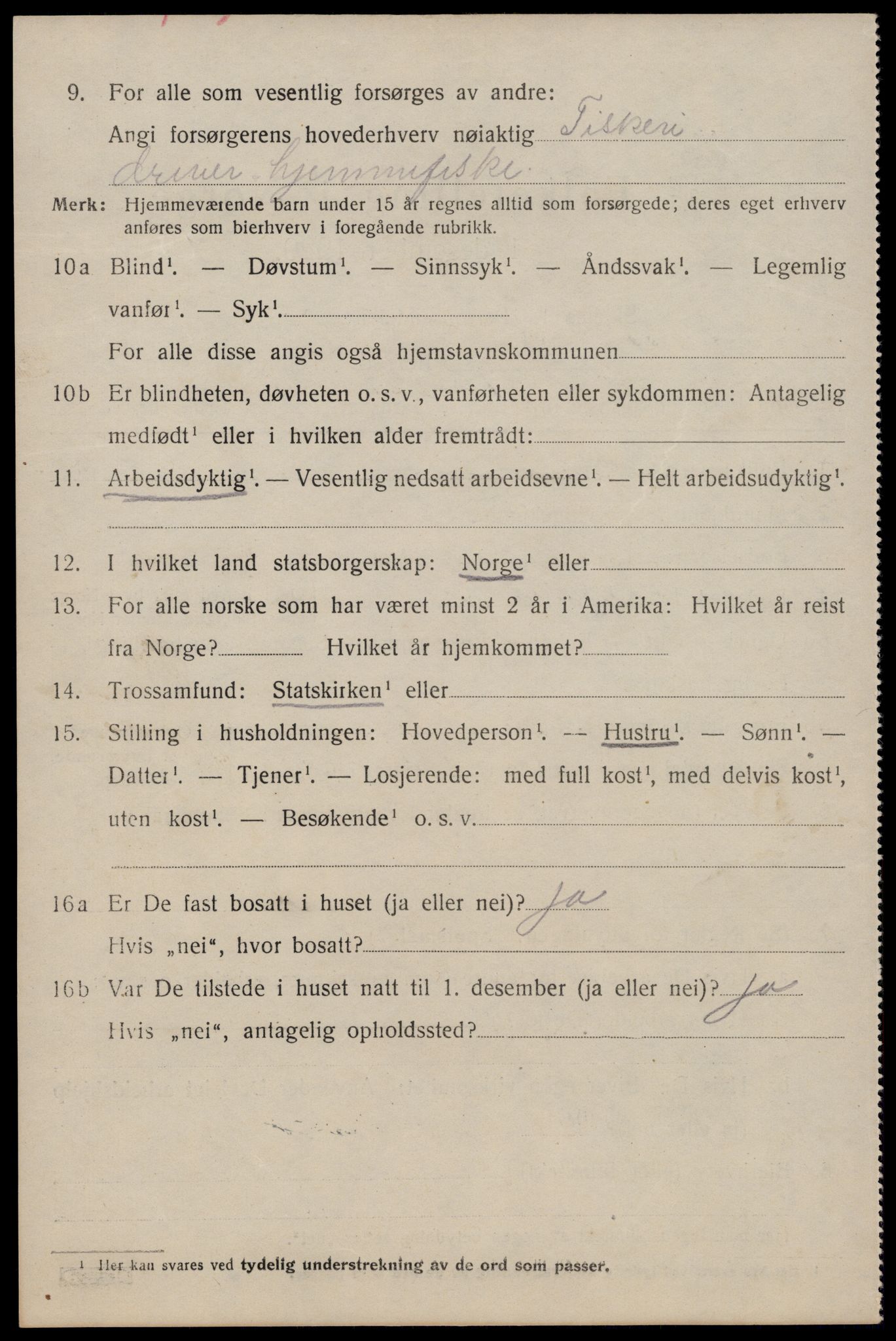 SAST, Folketelling 1920 for 1126 Hetland herred, 1920, s. 3572