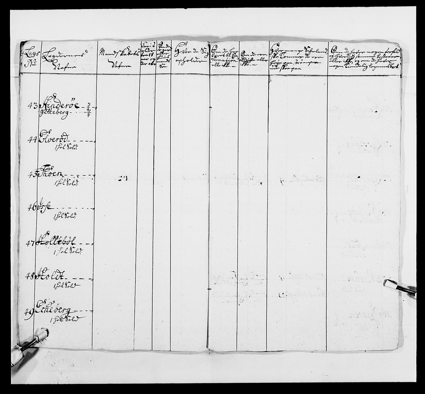 Kommanderende general (KG I) med Det norske krigsdirektorium, AV/RA-EA-5419/E/Ea/L0495: 1. Smålenske regiment, 1732-1763, s. 803