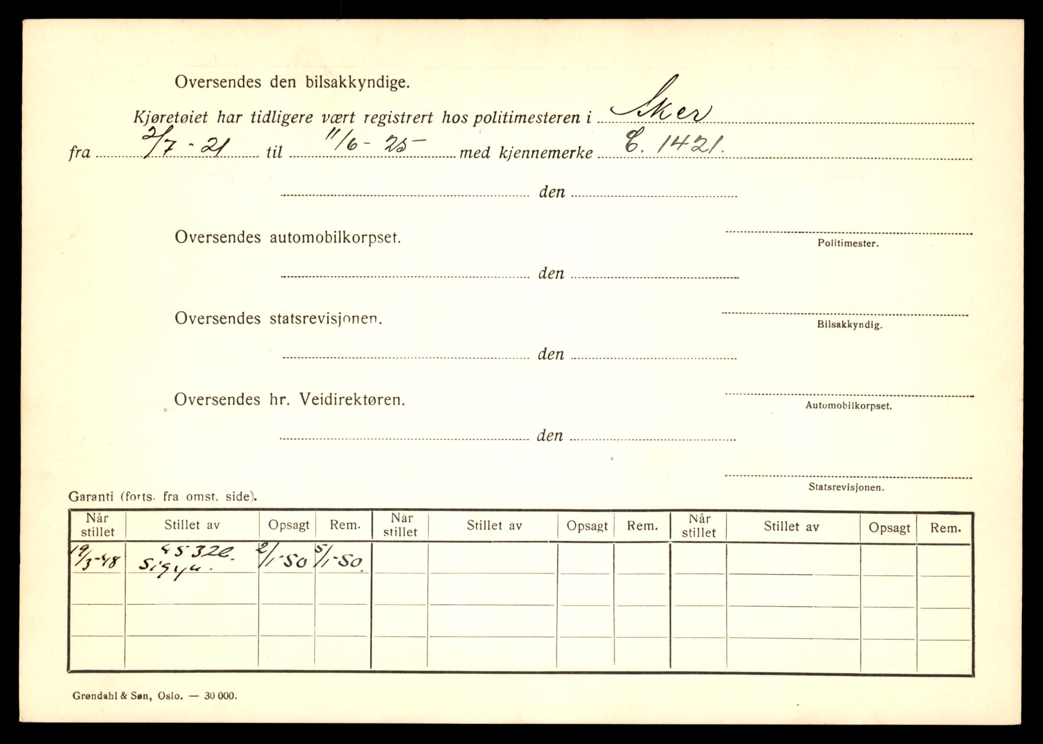 Møre og Romsdal vegkontor - Ålesund trafikkstasjon, AV/SAT-A-4099/F/Fe/L0022: Registreringskort for kjøretøy T 10584 - T 10694, 1927-1998, s. 1166