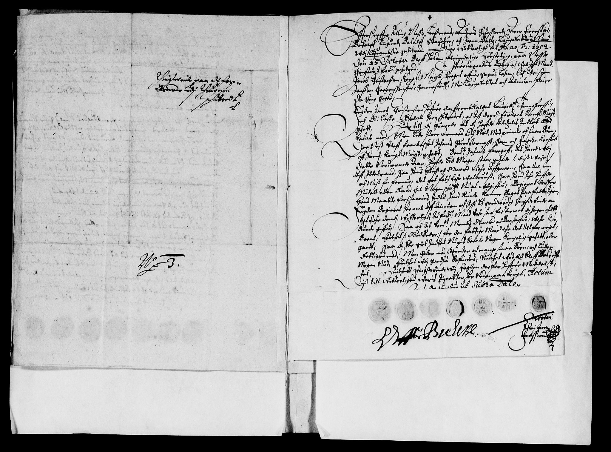 Rentekammeret inntil 1814, Reviderte regnskaper, Lensregnskaper, AV/RA-EA-5023/R/Rb/Rbt/L0124: Bergenhus len, 1652-1654