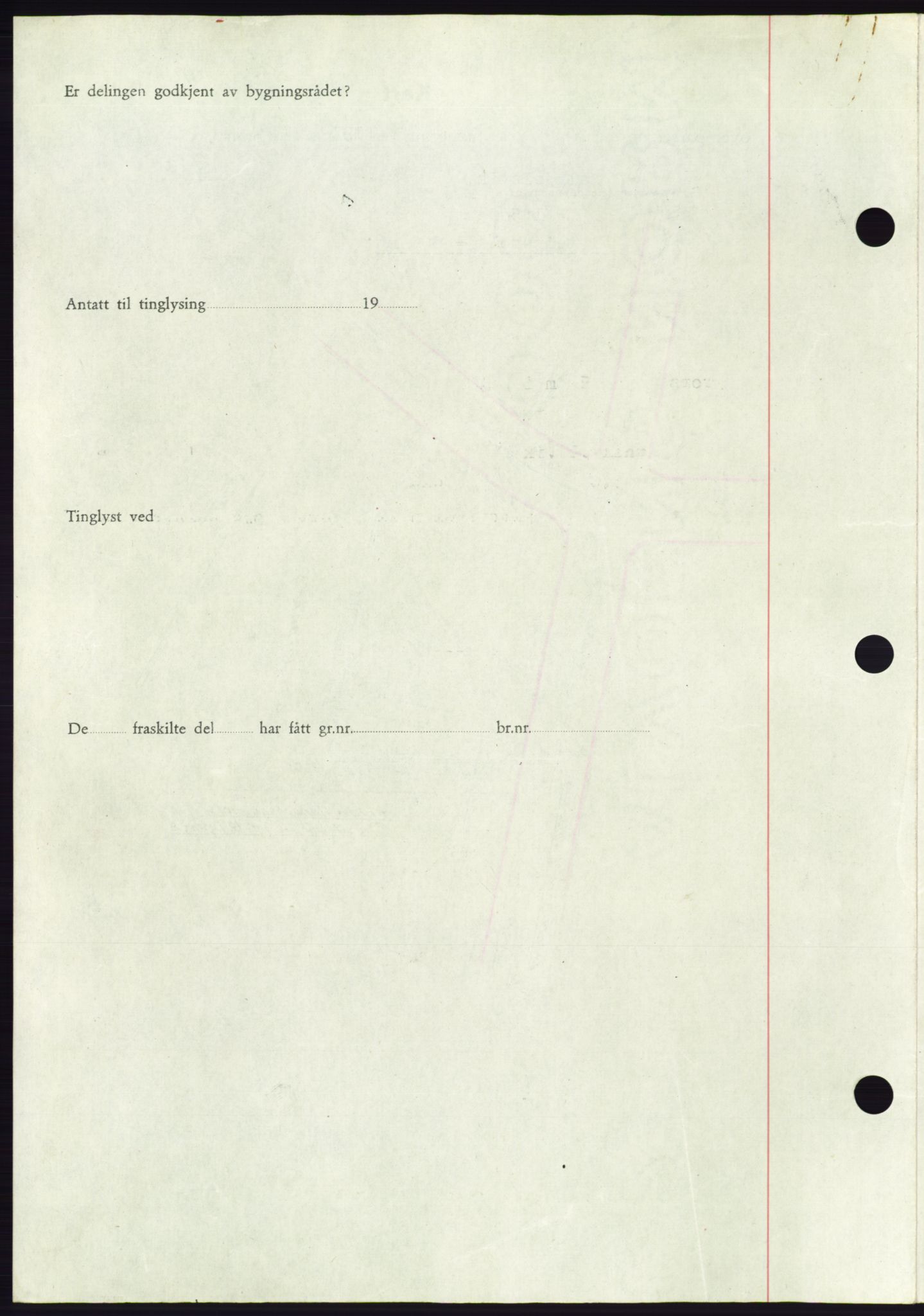 Søre Sunnmøre sorenskriveri, AV/SAT-A-4122/1/2/2C/L0084: Pantebok nr. 10A, 1949-1949, Dagboknr: 743/1949