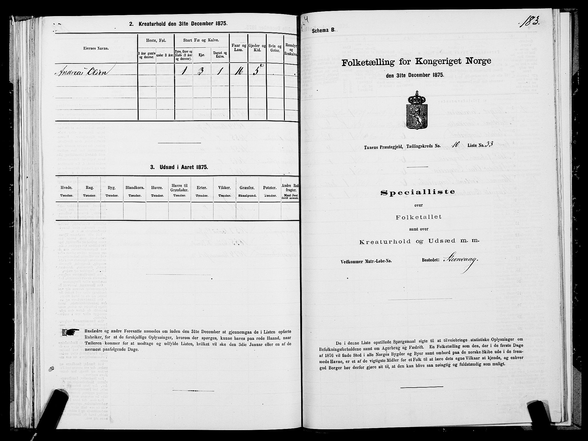 SATØ, Folketelling 1875 for 2025P Tana prestegjeld, 1875, s. 3183