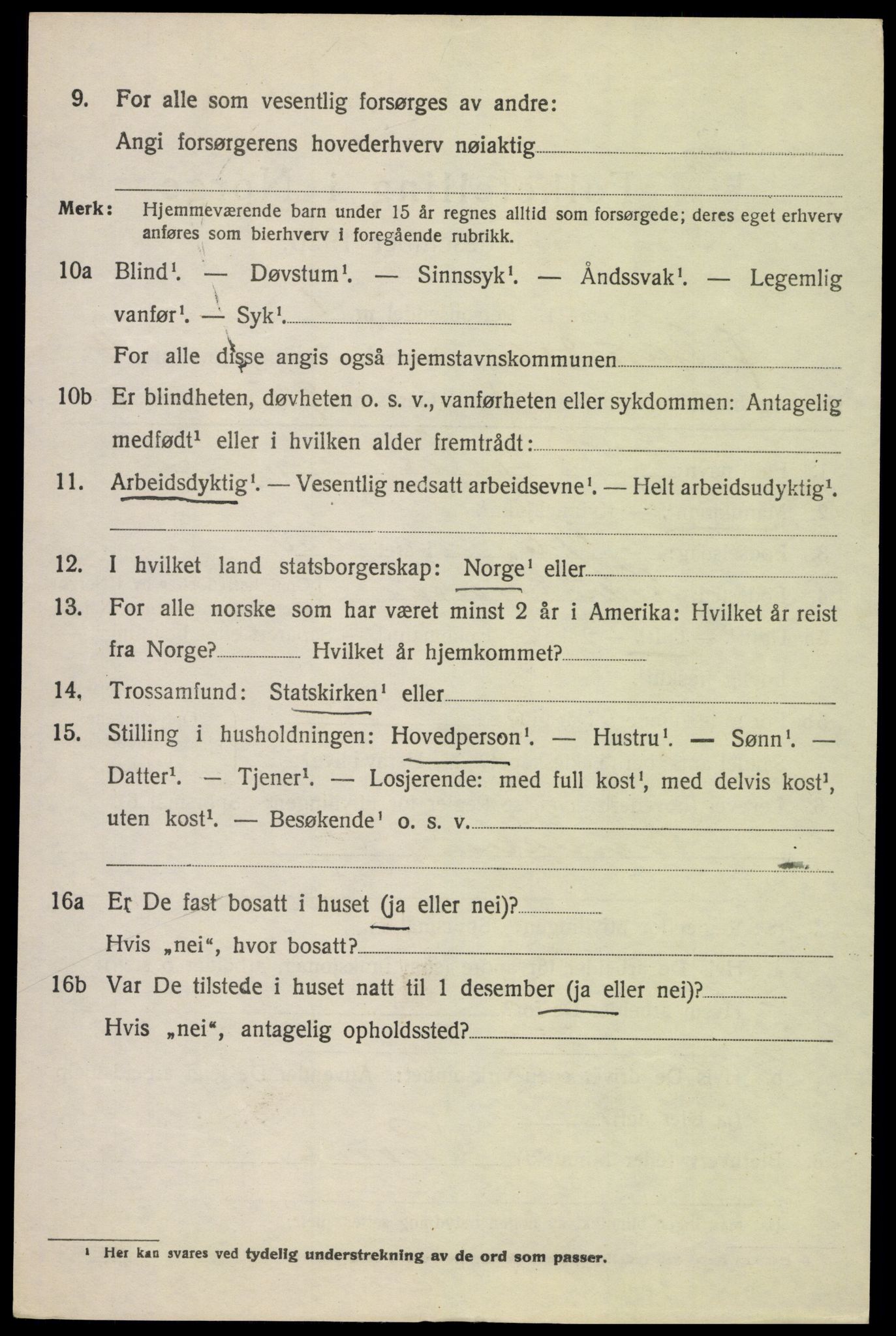 SAH, Folketelling 1920 for 0522 Østre Gausdal herred, 1920, s. 2365