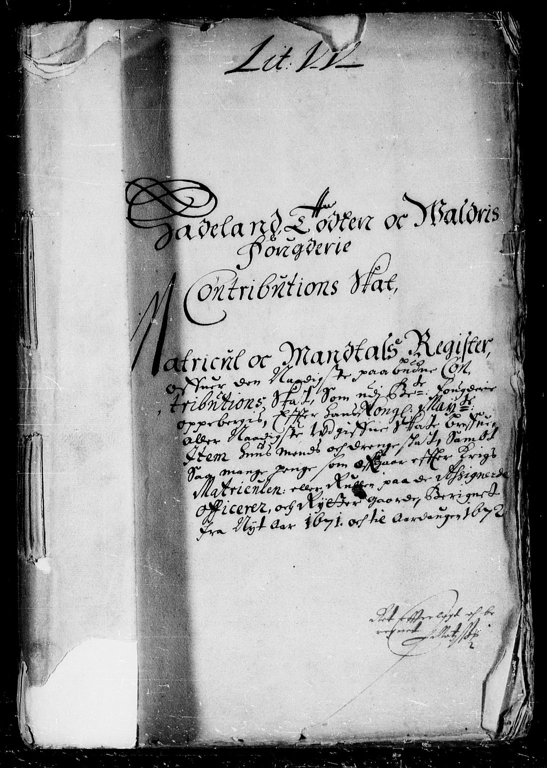 Rentekammeret inntil 1814, Reviderte regnskaper, Stiftamtstueregnskaper, Landkommissariatet på Akershus og Akershus stiftamt, AV/RA-EA-5869/R/Rb/L0078: Akershus stiftamt, 1671