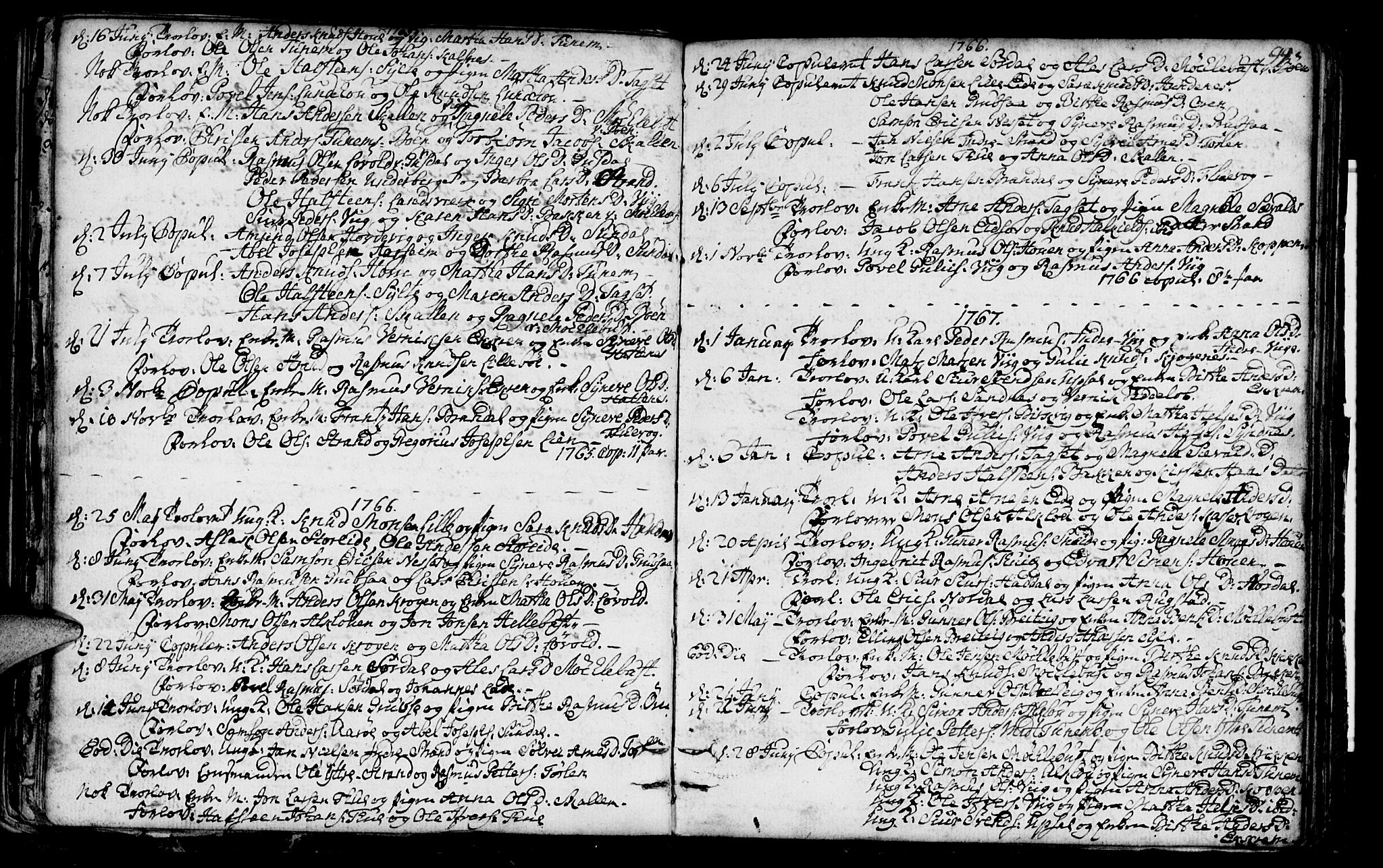 Ministerialprotokoller, klokkerbøker og fødselsregistre - Møre og Romsdal, AV/SAT-A-1454/501/L0002: Ministerialbok nr. 501A02, 1760-1816, s. 99