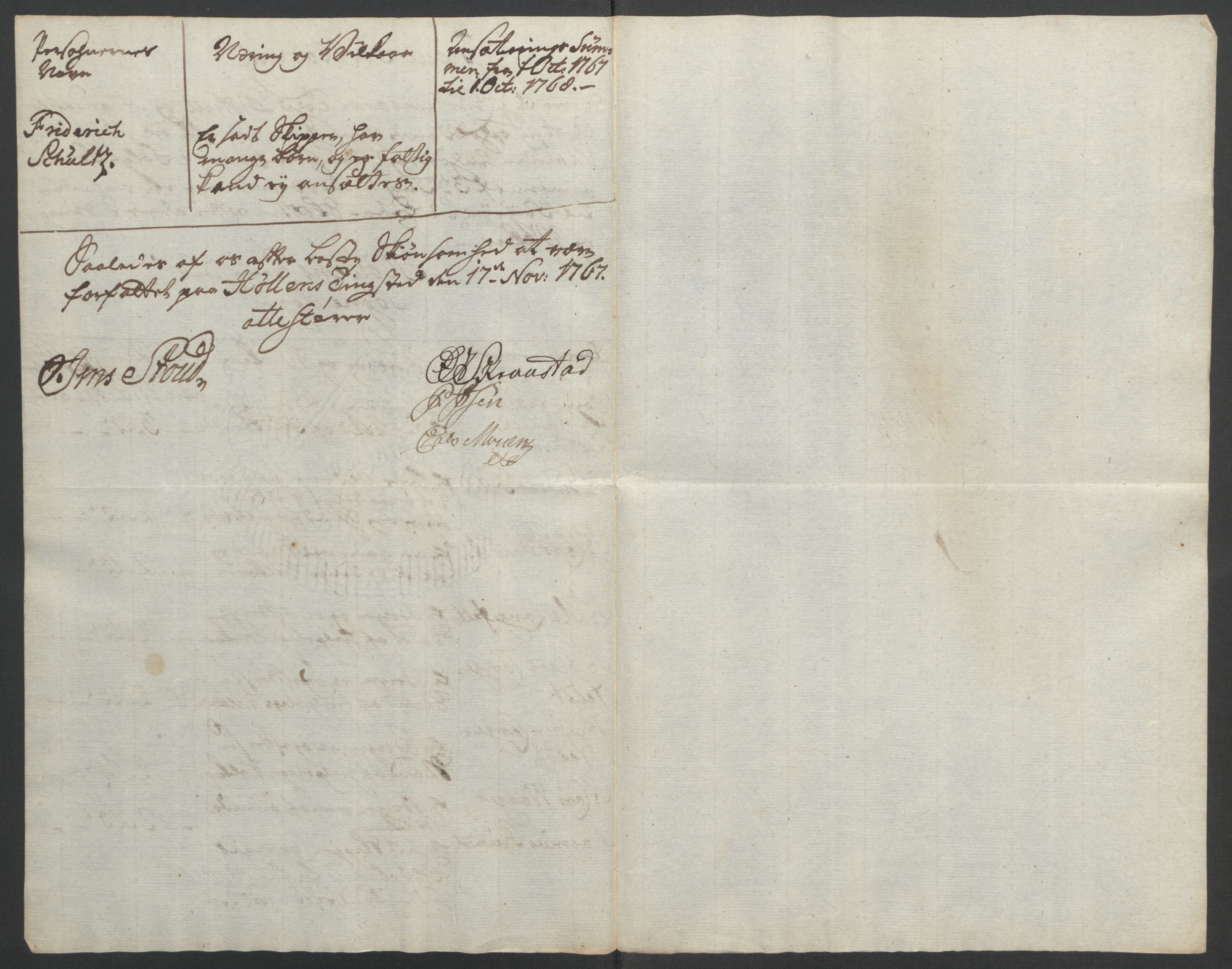 Rentekammeret inntil 1814, Reviderte regnskaper, Fogderegnskap, AV/RA-EA-4092/R45/L2704: Ekstraskatten Lista og Mandal, 1762-1768, s. 365