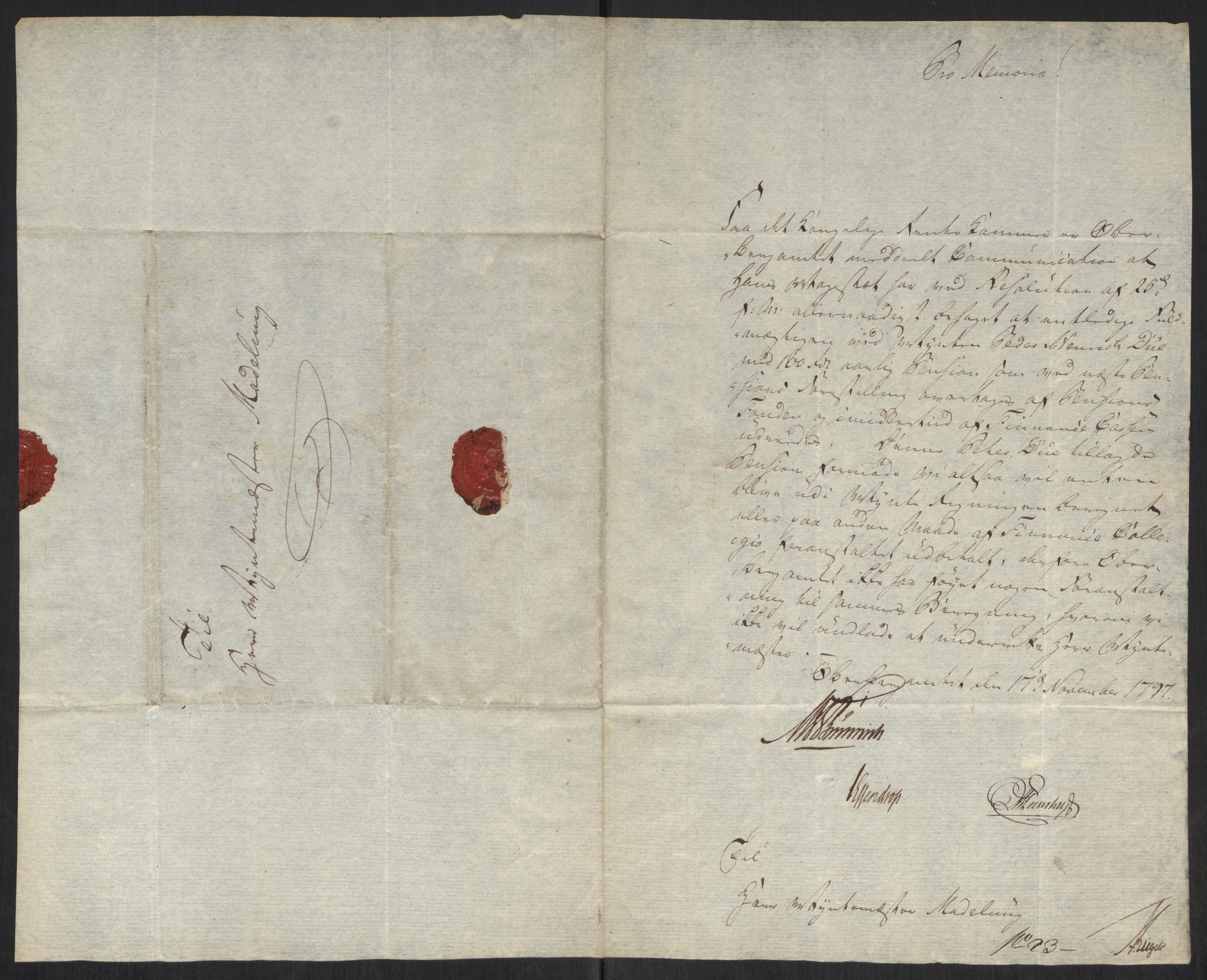 Rentekammeret inntil 1814, Realistisk ordnet avdeling, AV/RA-EA-4070/Oa/L0008: [Y6]: Embetsbrev til myntmesteren på Kongsberg (1797-1806 og 1808-1813), 1797-1813, s. 50