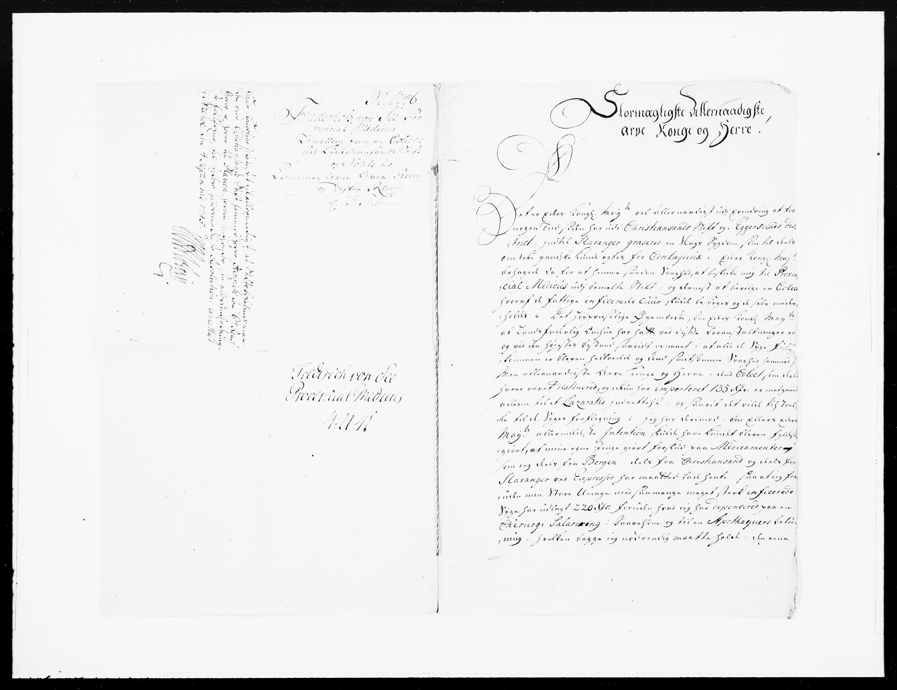 Danske Kanselli 1572-1799, AV/RA-EA-3023/F/Fc/Fcc/Fcca/L0144: Norske innlegg 1572-1799, 1746, s. 157