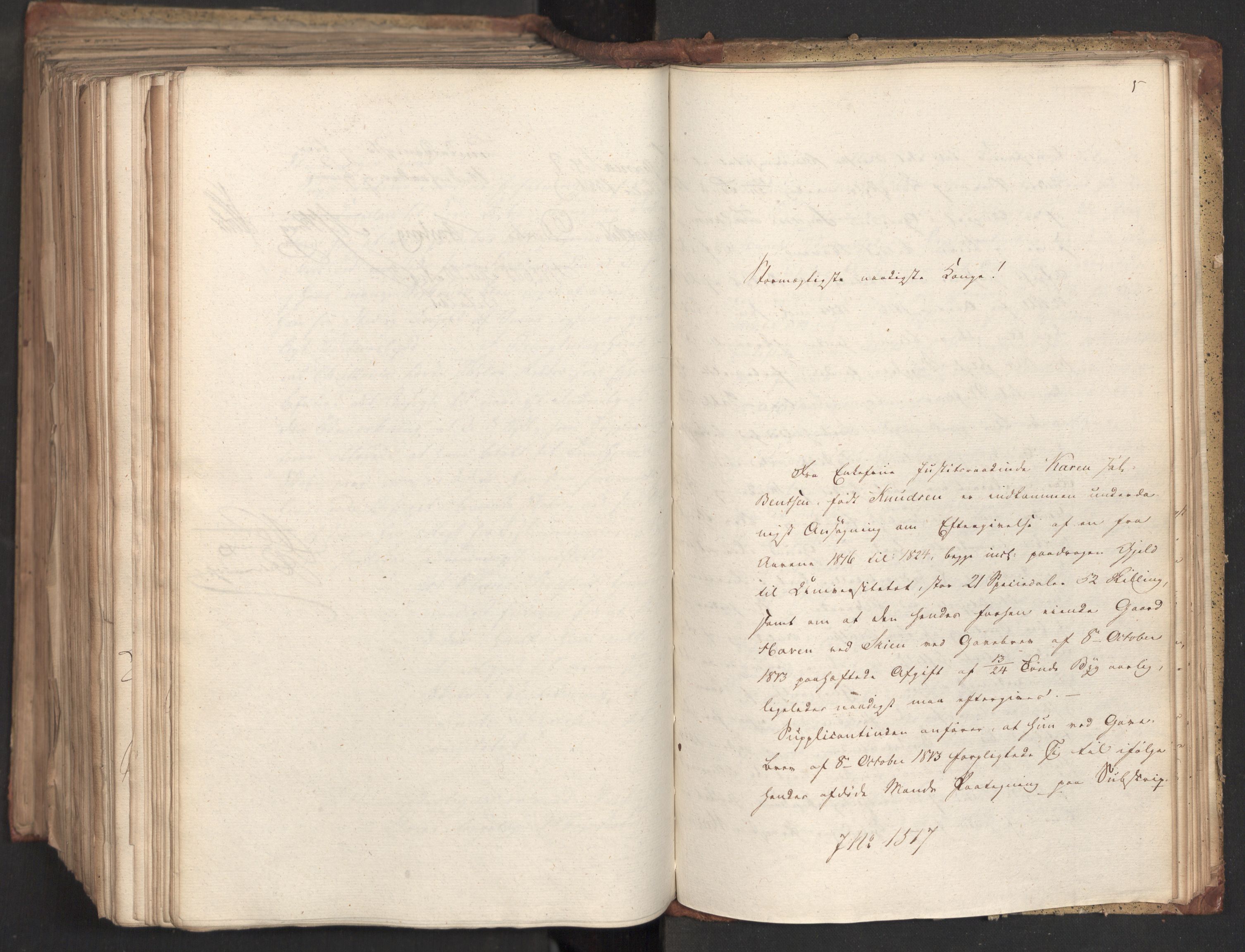 Statsrådsavdelingen i Stockholm, AV/RA-S-1003/D/Da/L0072: Regjeringsinnstillinger nr. 1365-1533, 1831, s. 556