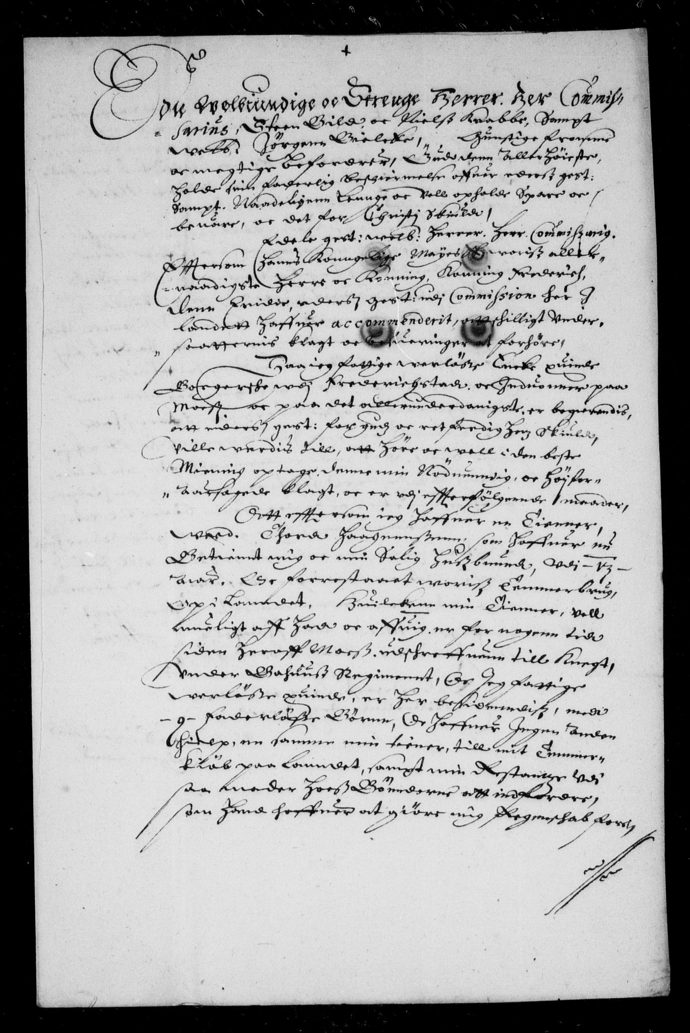Danske Kanselli, Skapsaker, AV/RA-EA-4061/F/L0009: Skap 8, pakke 150B, litra A-AA, 1644-1651, s. 163