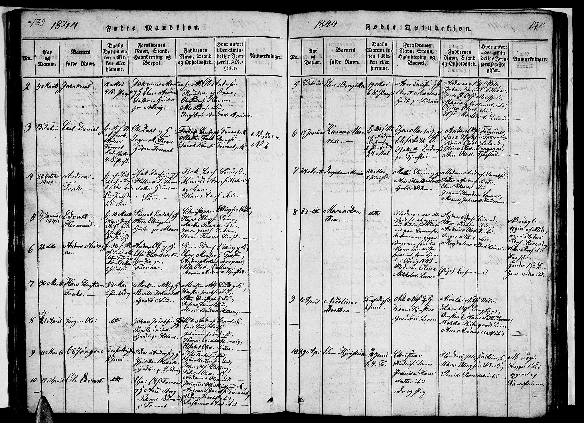 Ministerialprotokoller, klokkerbøker og fødselsregistre - Nordland, AV/SAT-A-1459/831/L0474: Klokkerbok nr. 831C01, 1820-1850, s. 139-140