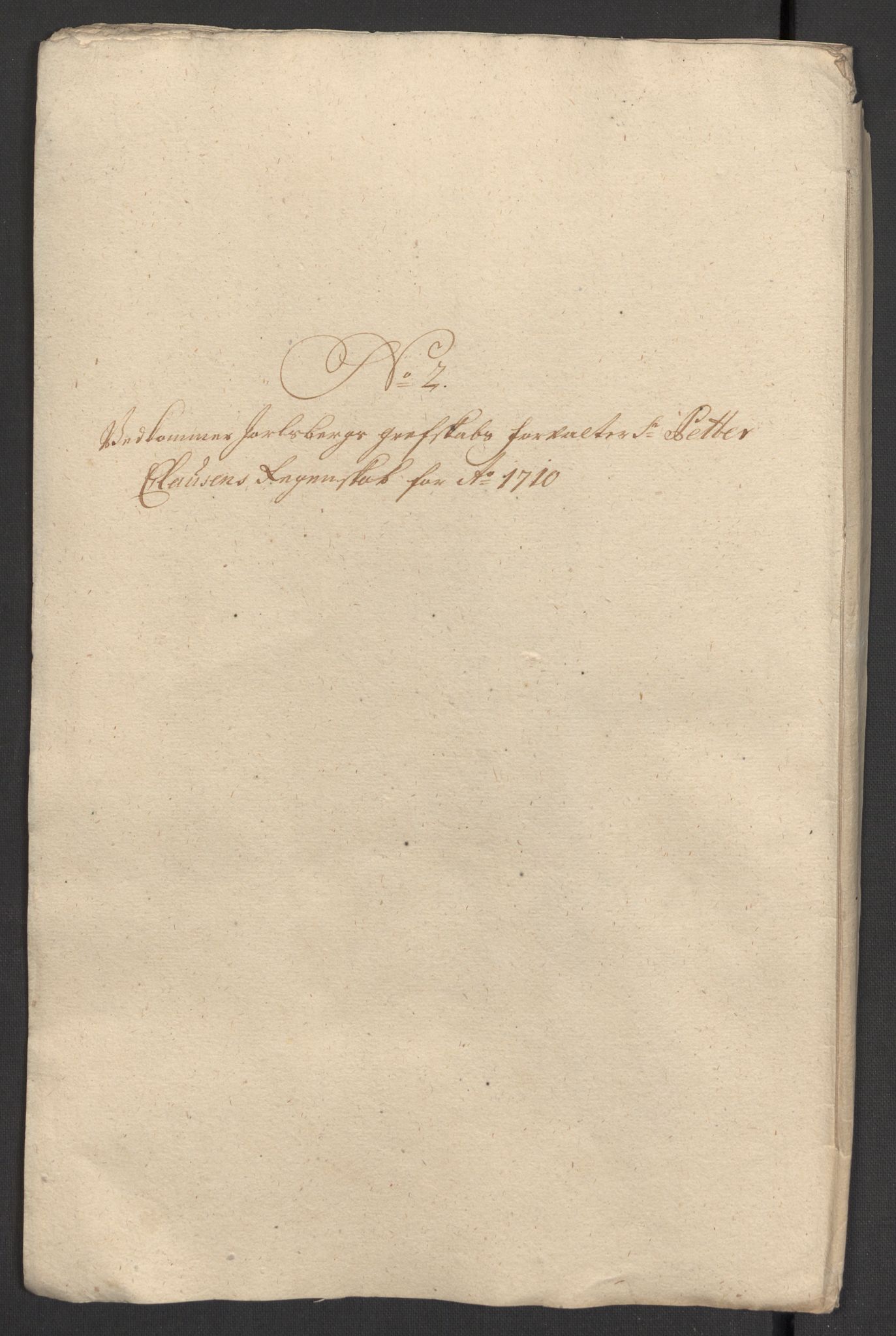 Rentekammeret inntil 1814, Reviderte regnskaper, Fogderegnskap, AV/RA-EA-4092/R32/L1875: Fogderegnskap Jarlsberg grevskap, 1710, s. 143