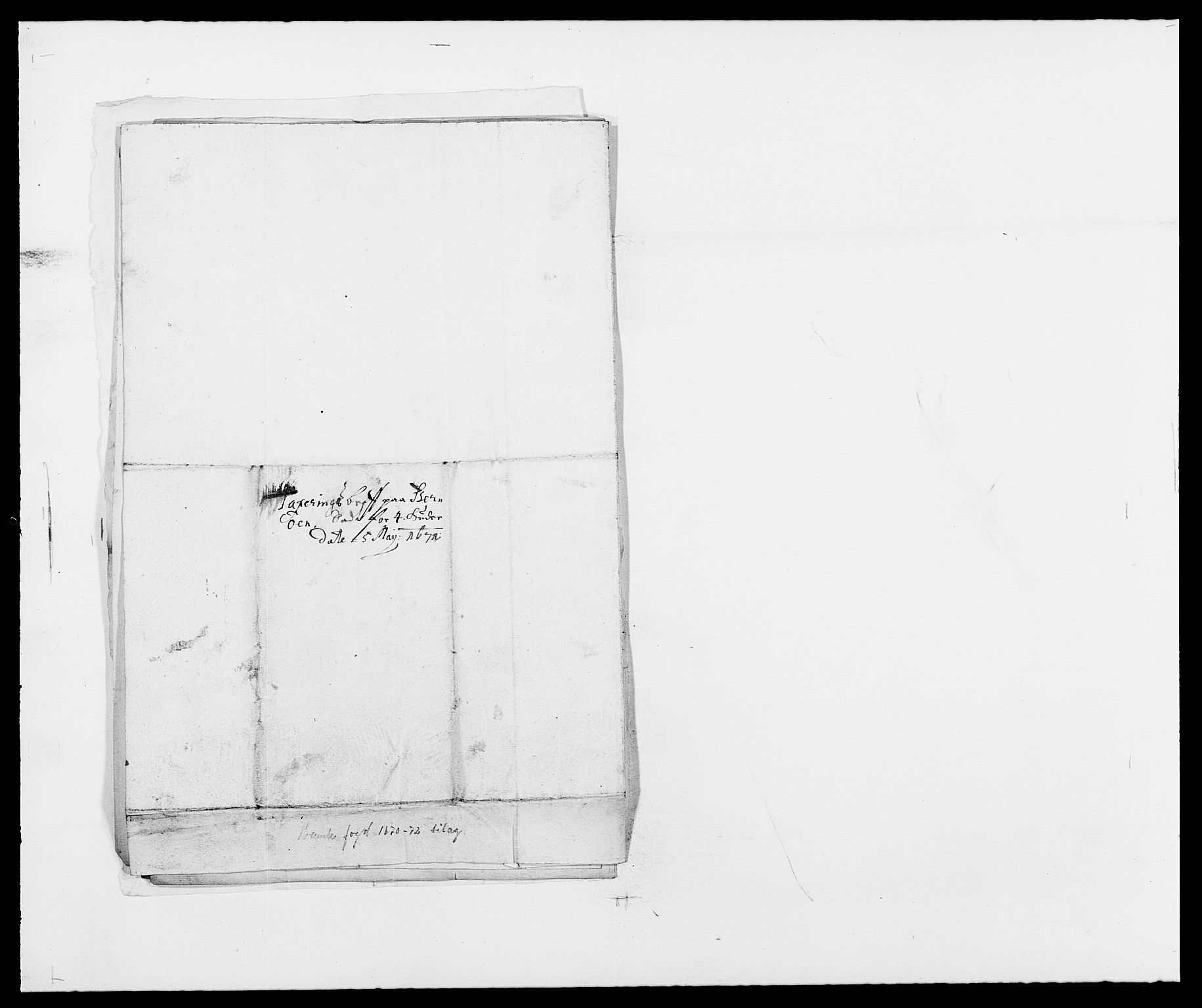 Rentekammeret inntil 1814, Reviderte regnskaper, Fogderegnskap, AV/RA-EA-4092/R34/L2041: Fogderegnskap Bamble, 1670-1672, s. 434