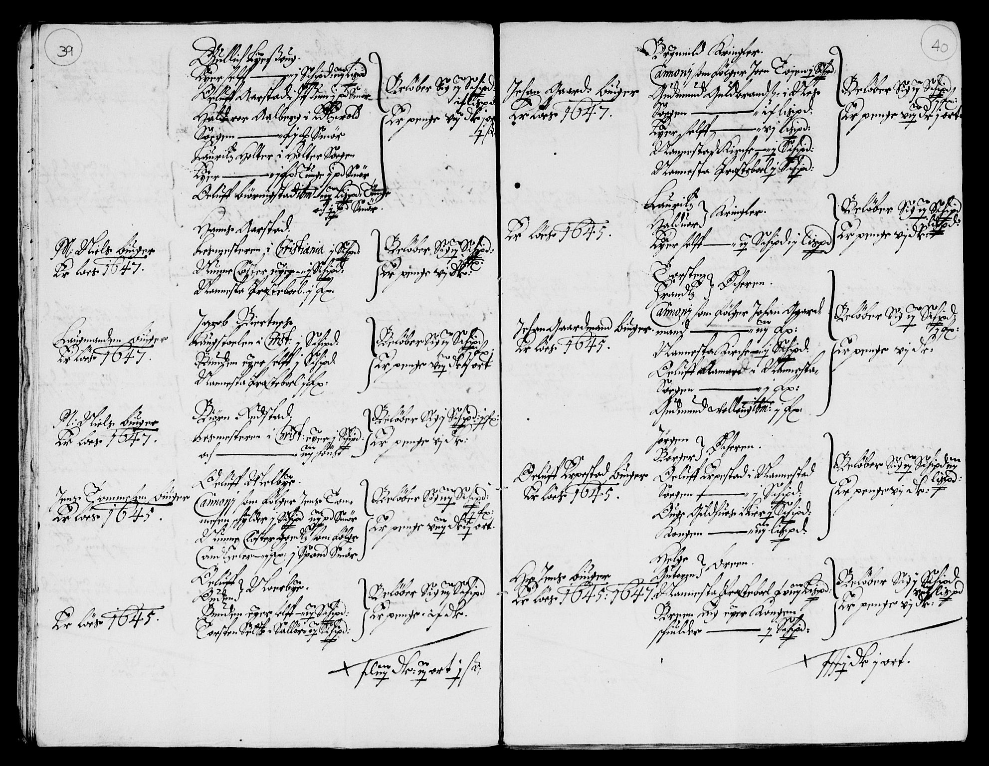 Rentekammeret inntil 1814, Reviderte regnskaper, Lensregnskaper, AV/RA-EA-5023/R/Rb/Rba/L0192: Akershus len, 1647