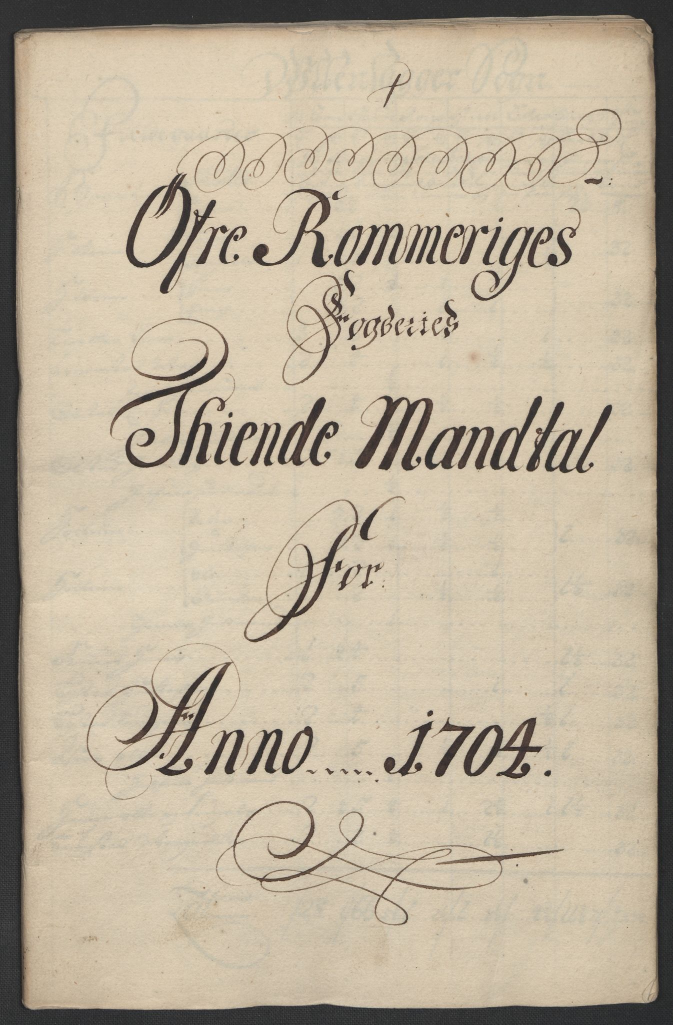 Rentekammeret inntil 1814, Reviderte regnskaper, Fogderegnskap, AV/RA-EA-4092/R12/L0717: Fogderegnskap Øvre Romerike, 1704-1705, s. 28