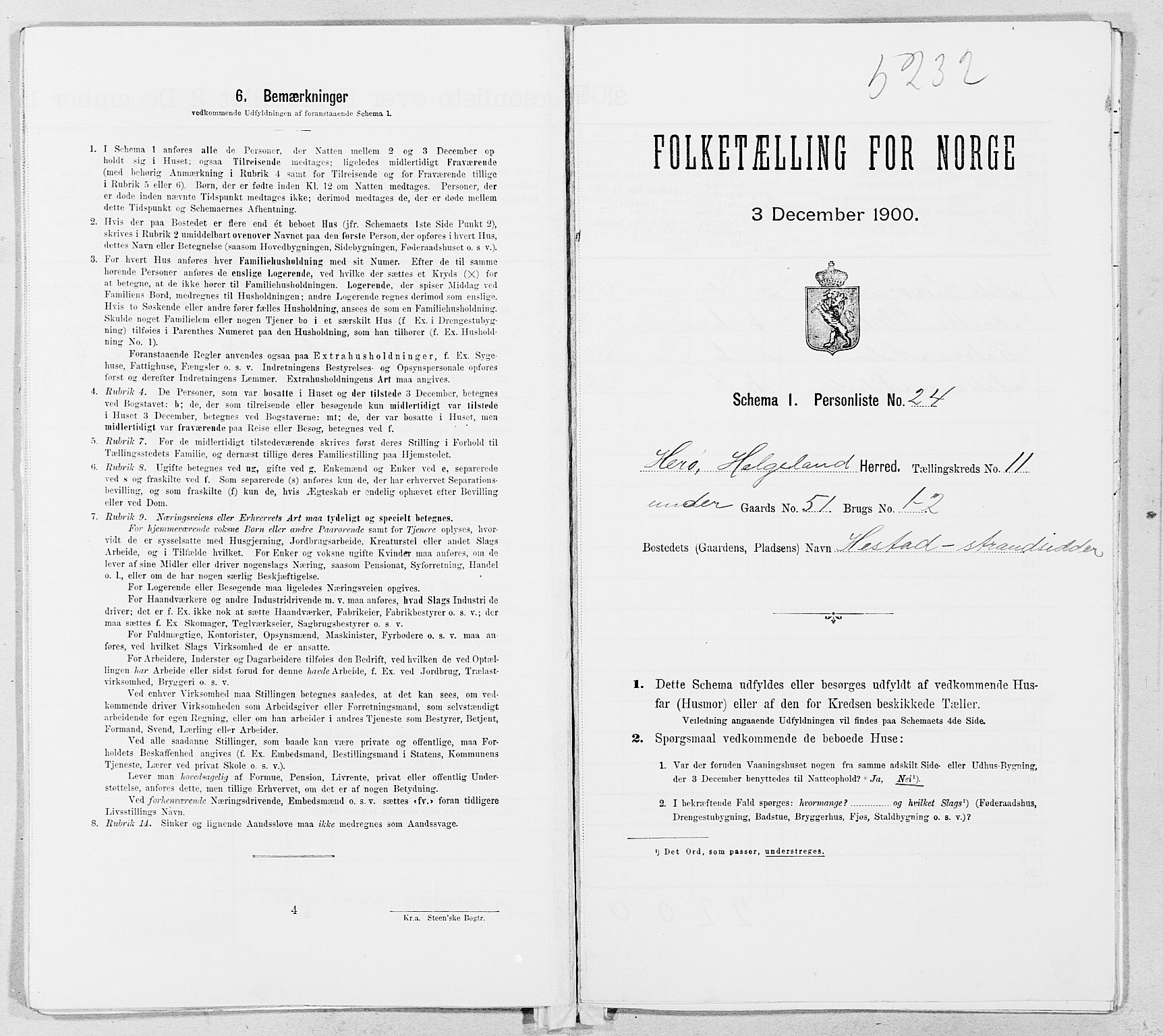 SAT, Folketelling 1900 for 1818 Herøy herred, 1900, s. 1064