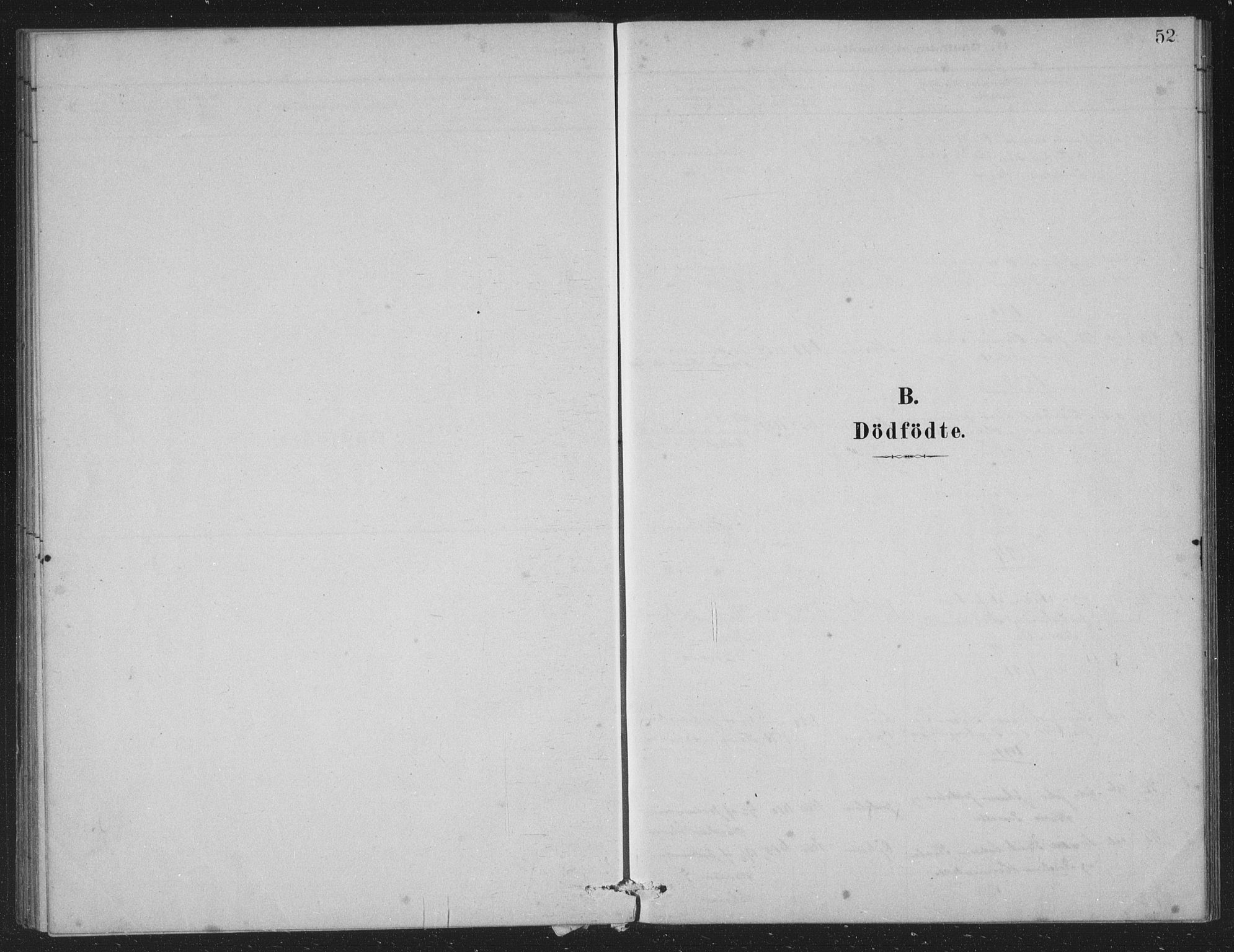 Vossestrand Sokneprestembete, SAB/A-79101/H/Hab: Klokkerbok nr. A 2, 1880-1902, s. 52