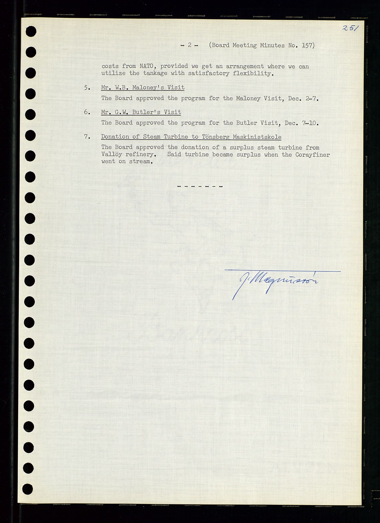 Pa 0982 - Esso Norge A/S, SAST/A-100448/A/Aa/L0001/0004: Den administrerende direksjon Board minutes (styrereferater) / Den administrerende direksjon Board minutes (styrereferater), 1963-1964, s. 13