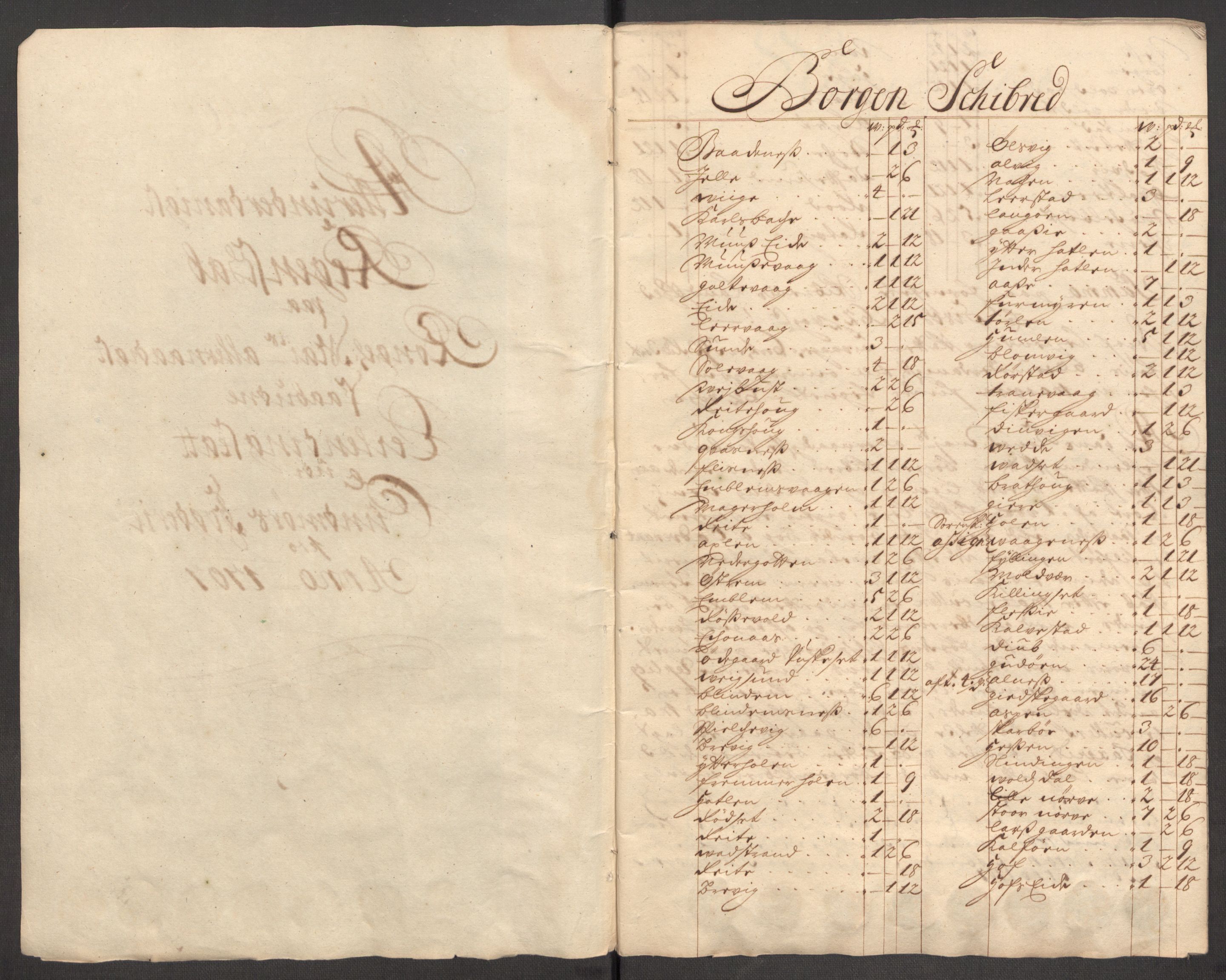 Rentekammeret inntil 1814, Reviderte regnskaper, Fogderegnskap, AV/RA-EA-4092/R54/L3561: Fogderegnskap Sunnmøre, 1706-1707, s. 211