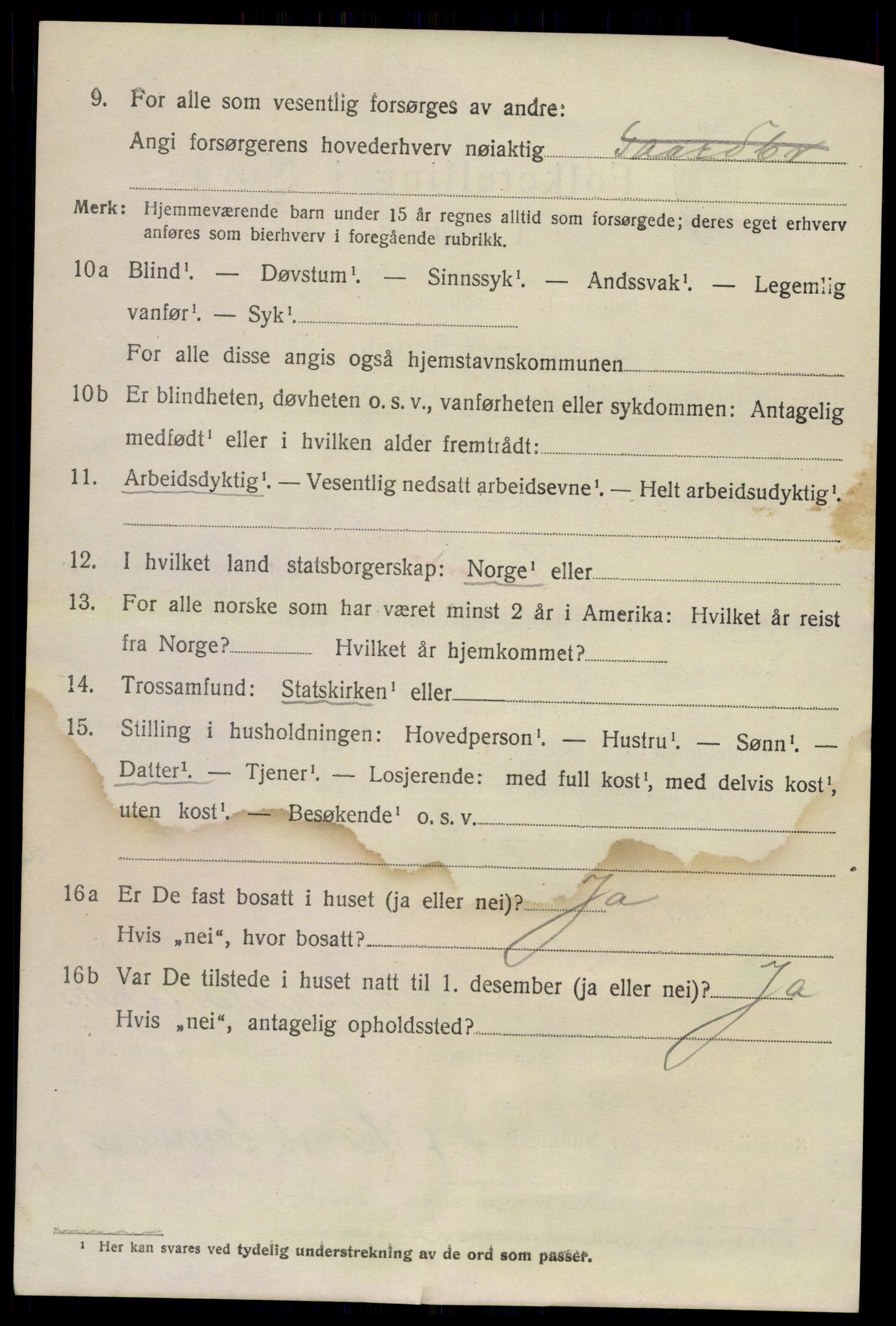 SAKO, Folketelling 1920 for 0822 Sauherad herred, 1920, s. 7732