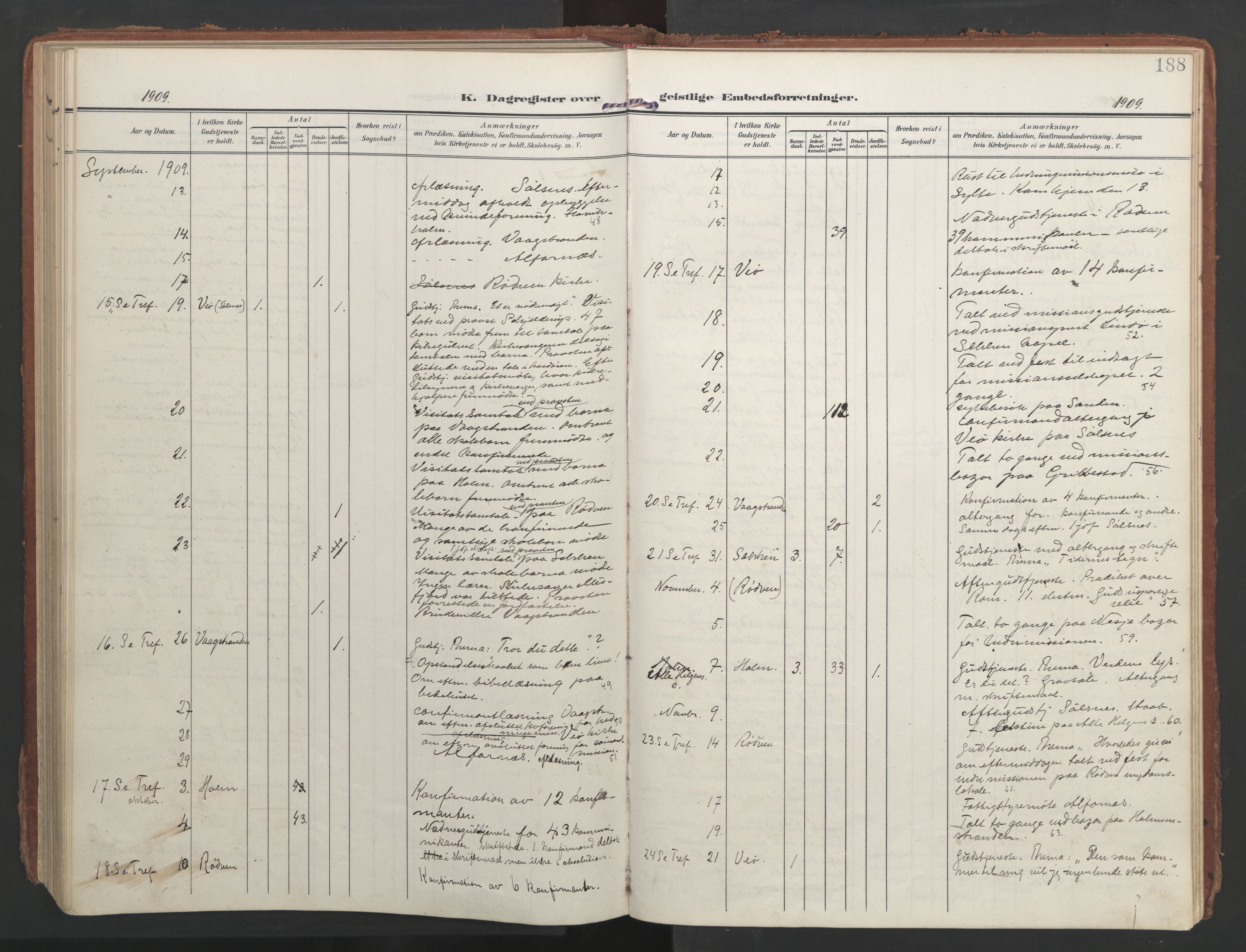 Ministerialprotokoller, klokkerbøker og fødselsregistre - Møre og Romsdal, AV/SAT-A-1454/547/L0605: Ministerialbok nr. 547A07, 1907-1936, s. 188