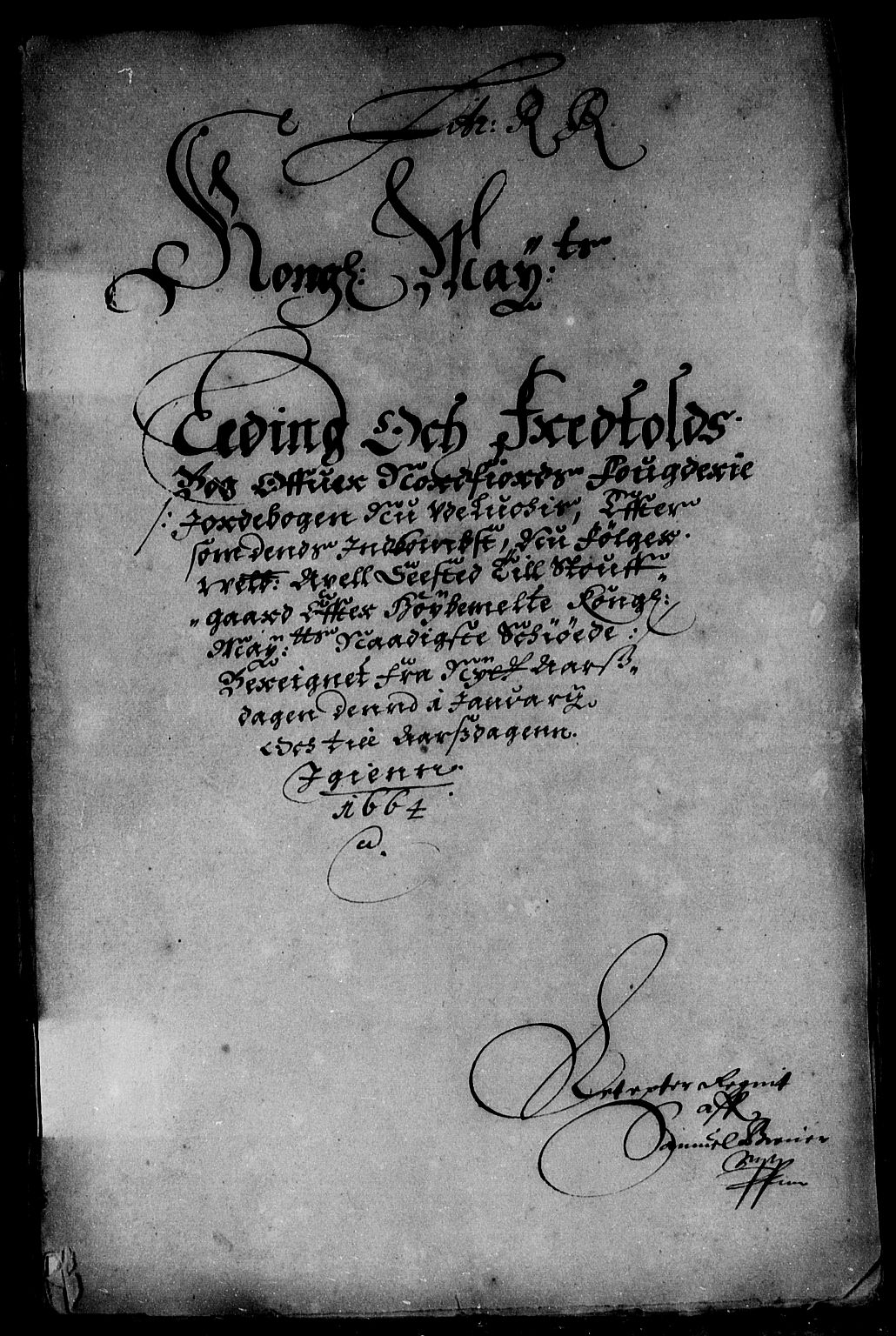 Rentekammeret inntil 1814, Reviderte regnskaper, Stiftamtstueregnskaper, Bergen stiftamt, AV/RA-EA-6043/R/Rc/L0010: Bergen stiftamt, 1661-1663