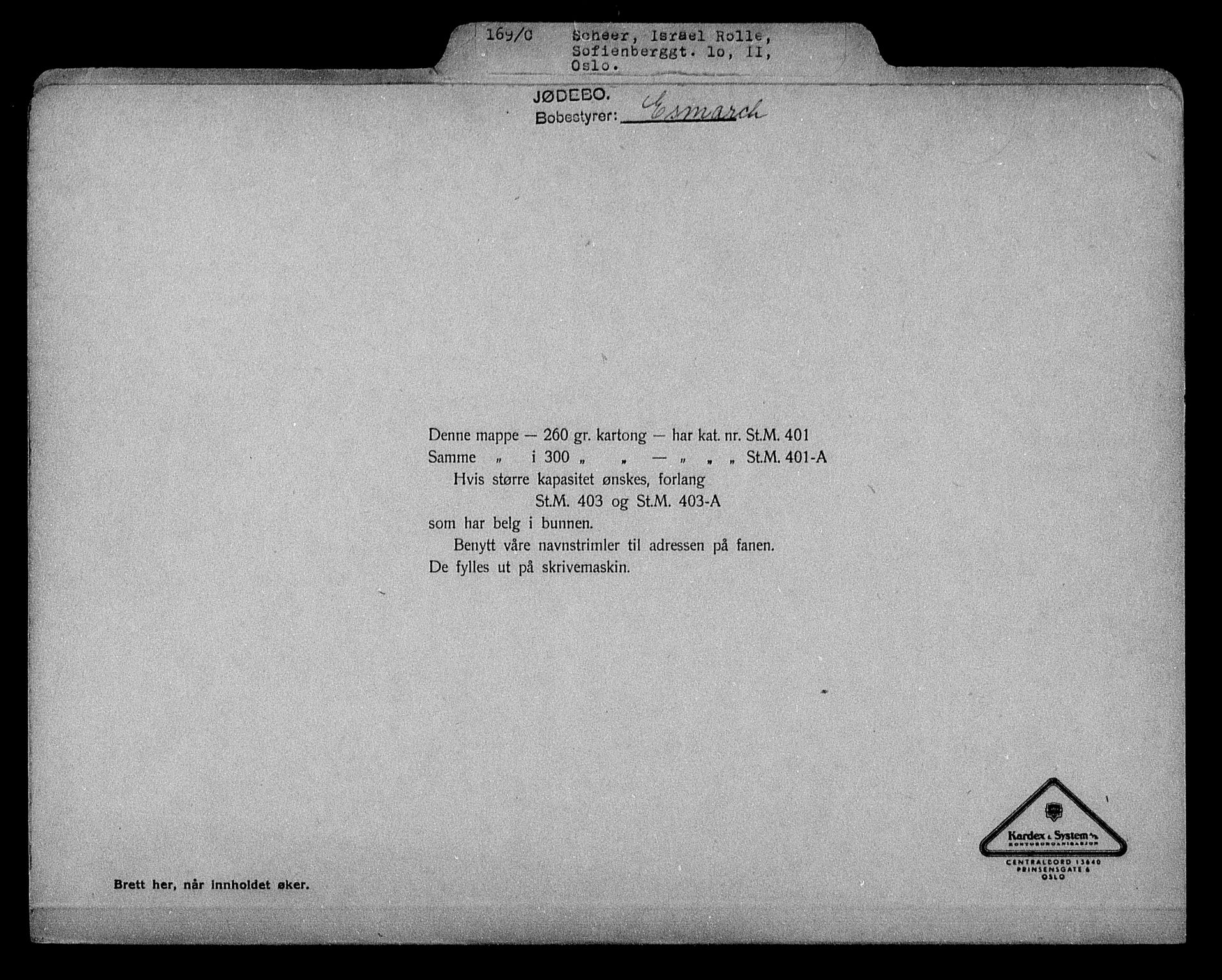 Justisdepartementet, Tilbakeføringskontoret for inndratte formuer, RA/S-1564/H/Hc/Hcc/L0978: --, 1945-1947, s. 402