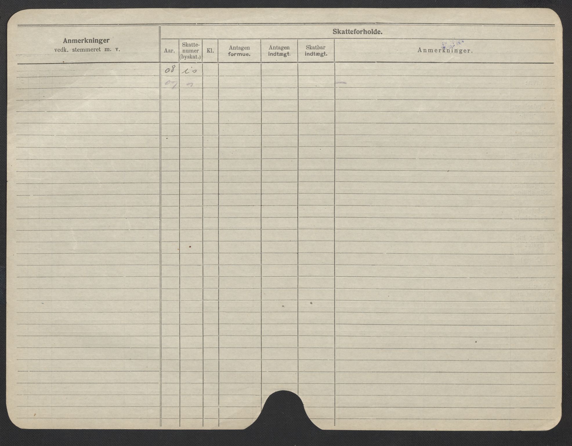 Oslo folkeregister, Registerkort, AV/SAO-A-11715/F/Fa/Fac/L0022: Kvinner, 1906-1914, s. 502b