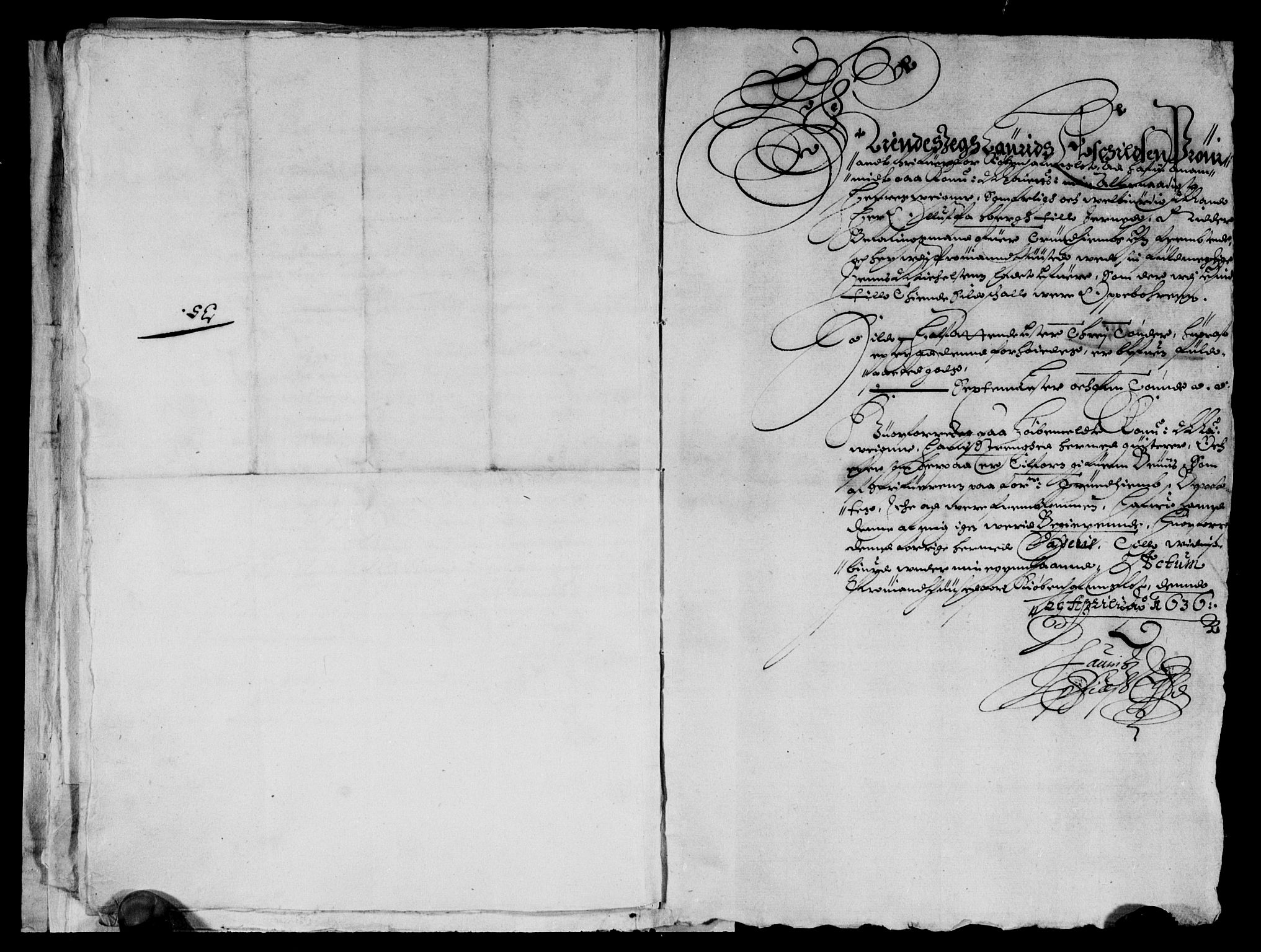 Rentekammeret inntil 1814, Reviderte regnskaper, Lensregnskaper, AV/RA-EA-5023/R/Rb/Rbw/L0056: Trondheim len, 1634-1636
