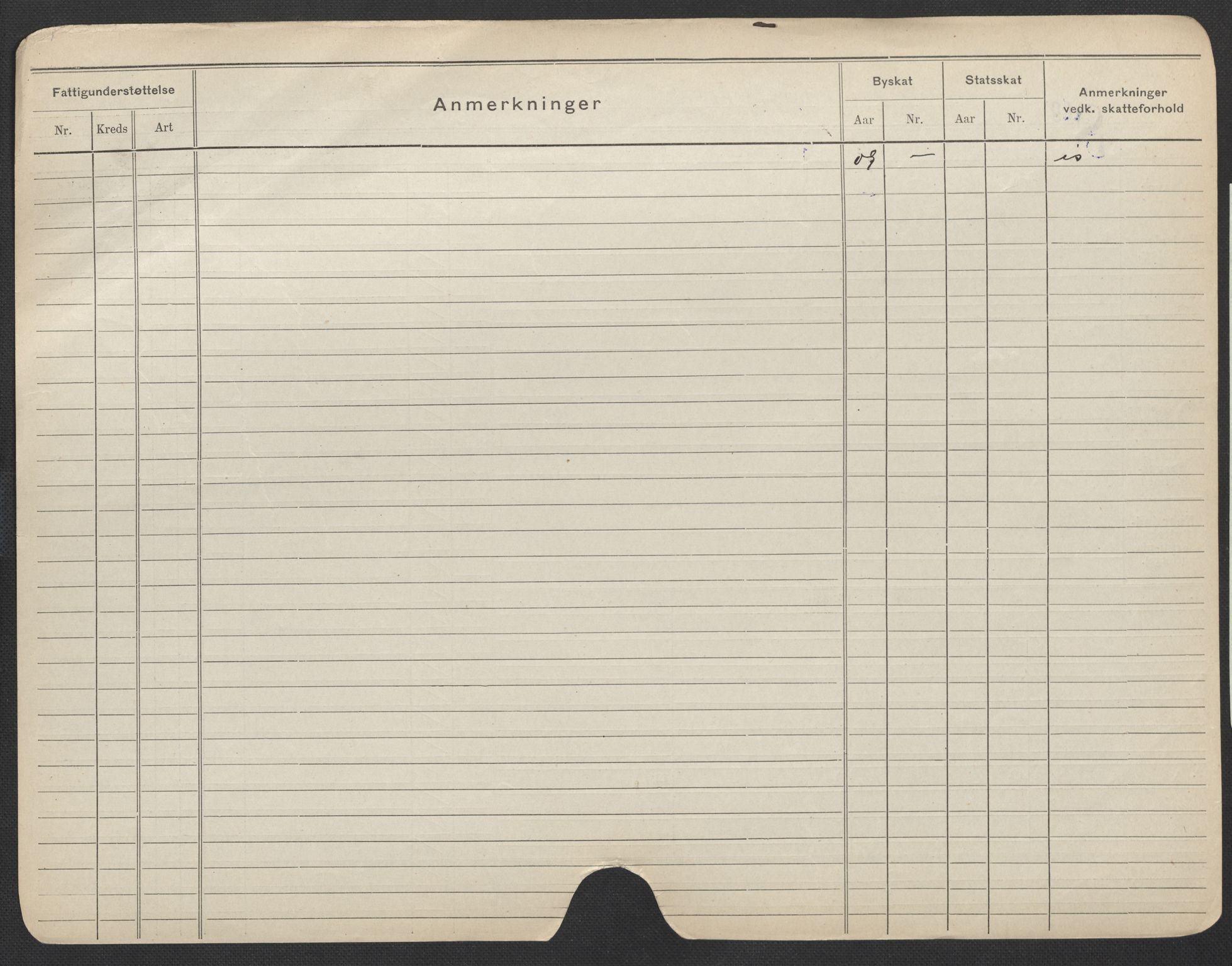 Oslo folkeregister, Registerkort, AV/SAO-A-11715/F/Fa/Fac/L0008: Menn, 1906-1914, s. 273b