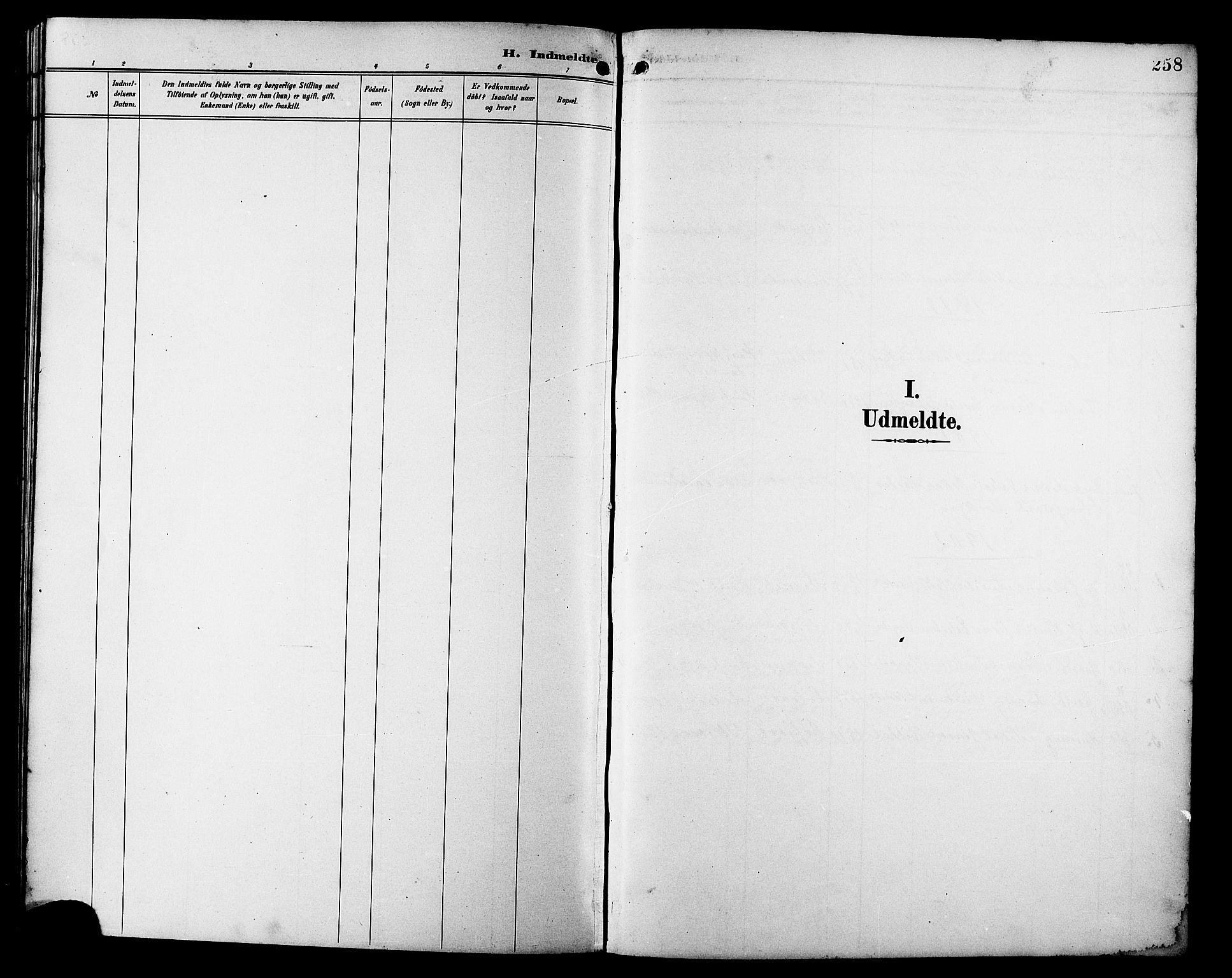 Skjervøy sokneprestkontor, SATØ/S-1300/H/Ha/Hab/L0021klokker: Klokkerbok nr. 21, 1893-1910, s. 258