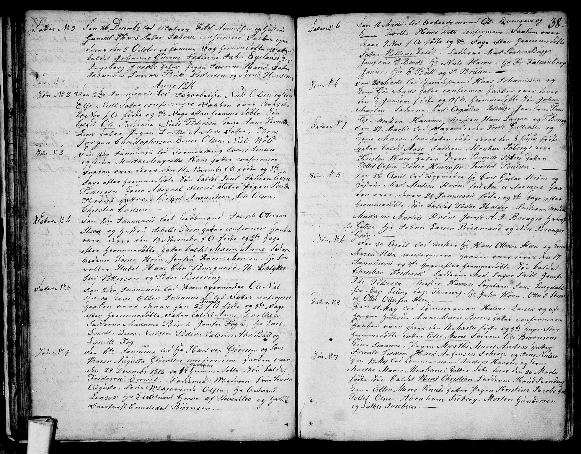 Larvik kirkebøker, SAKO/A-352/F/Fb/L0001: Ministerialbok nr. II 1, 1779-1817, s. 38