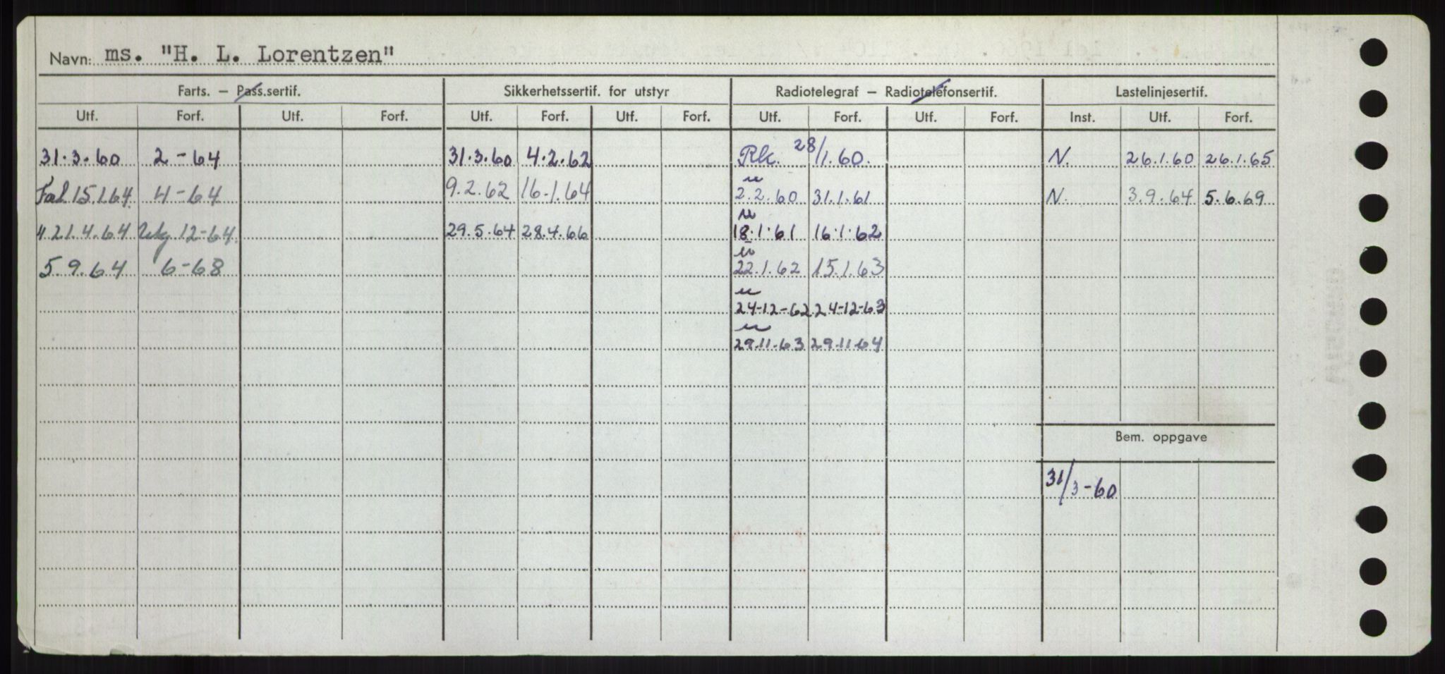 Sjøfartsdirektoratet med forløpere, Skipsmålingen, RA/S-1627/H/Hd/L0014: Fartøy, H-Havl, s. 12