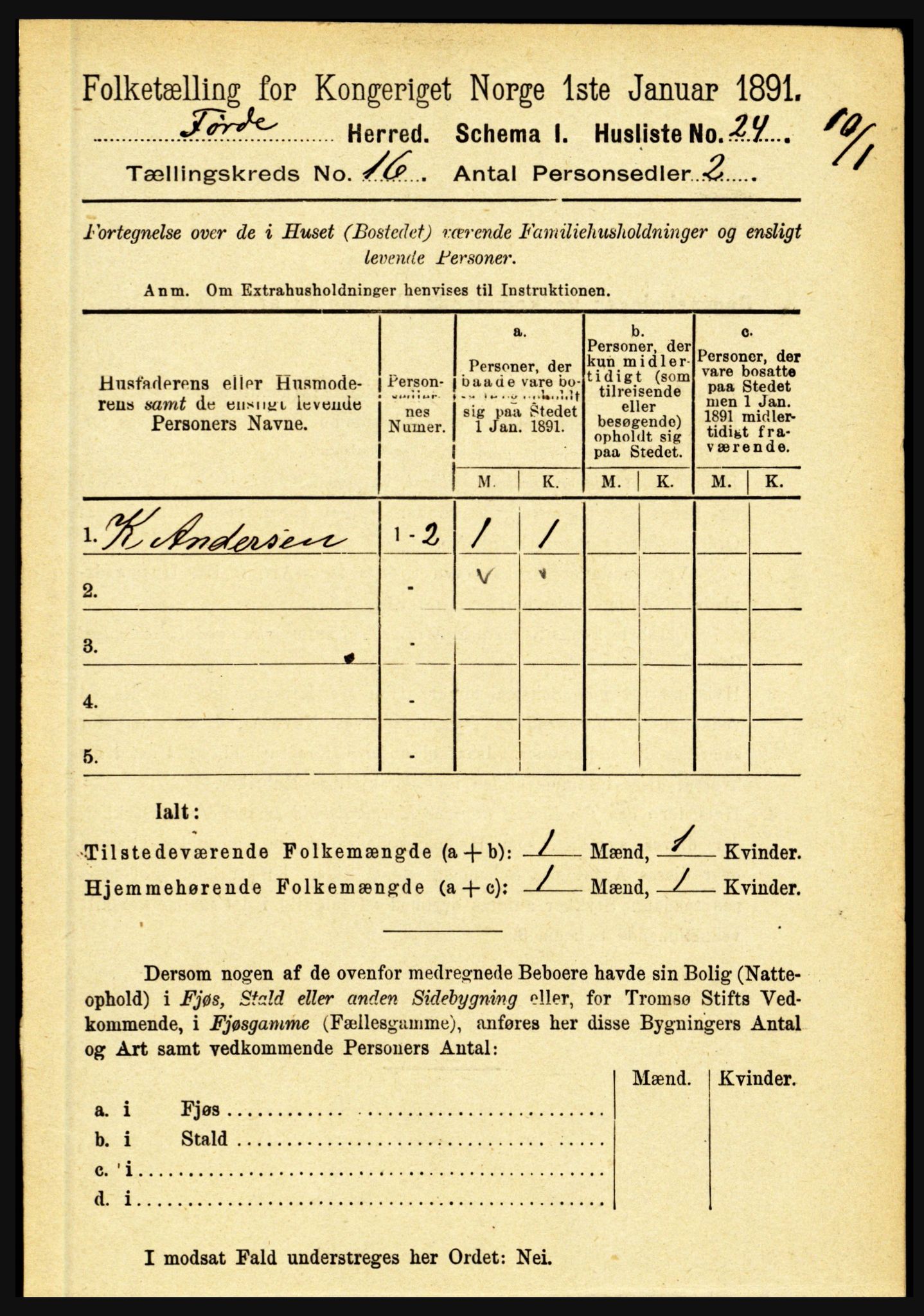 RA, Folketelling 1891 for 1432 Førde herred, 1891, s. 5830