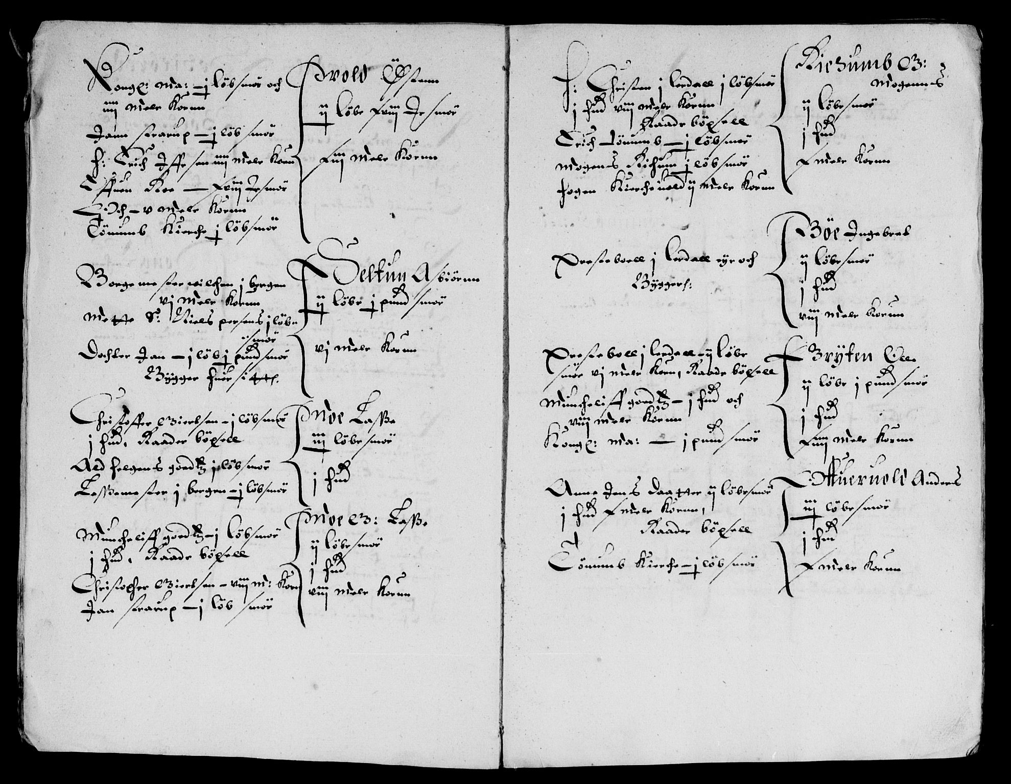 Rentekammeret inntil 1814, Reviderte regnskaper, Lensregnskaper, AV/RA-EA-5023/R/Rb/Rbt/L0138: Bergenhus len, 1657-1658