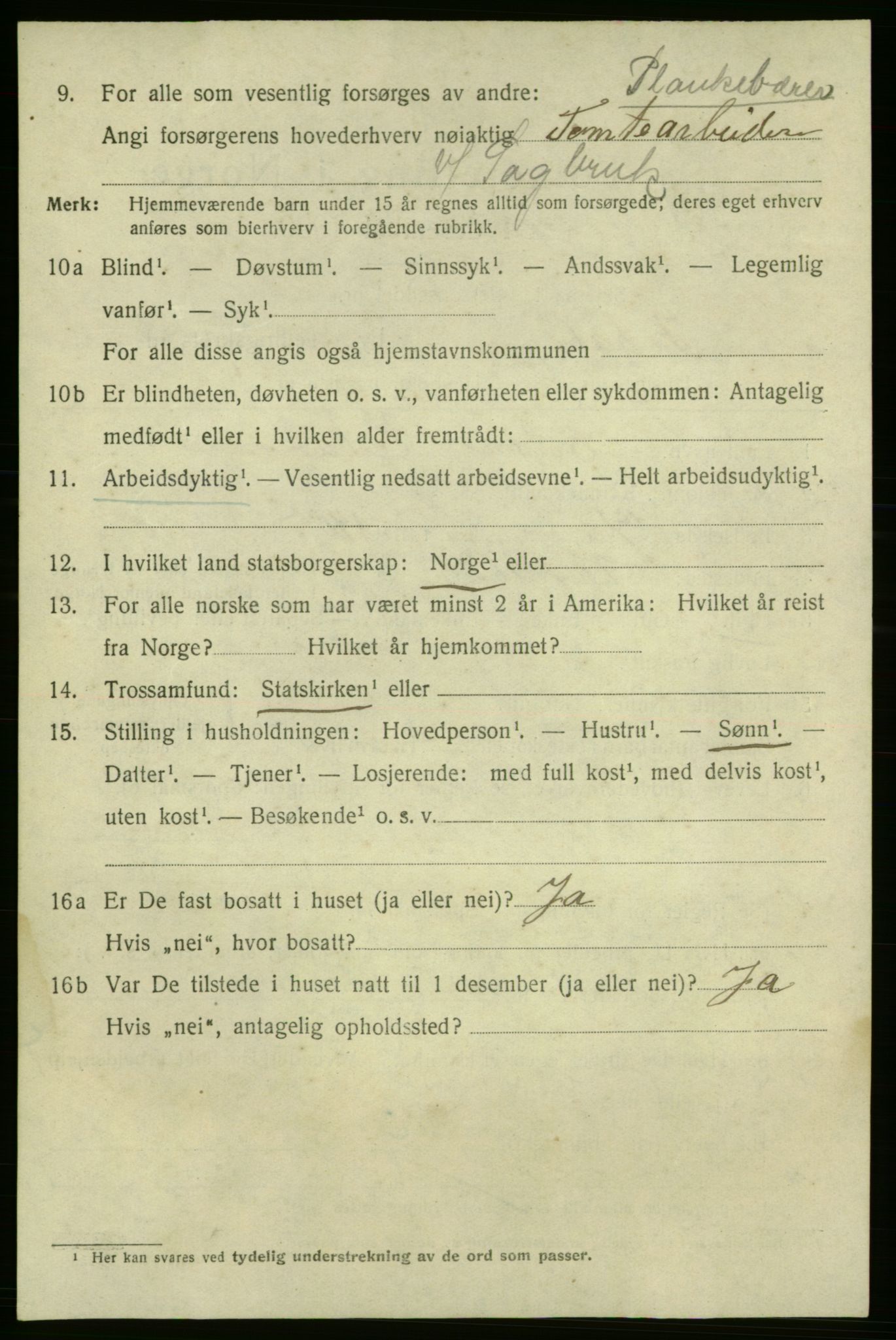 SAO, Folketelling 1920 for 0101 Fredrikshald kjøpstad, 1920, s. 15044