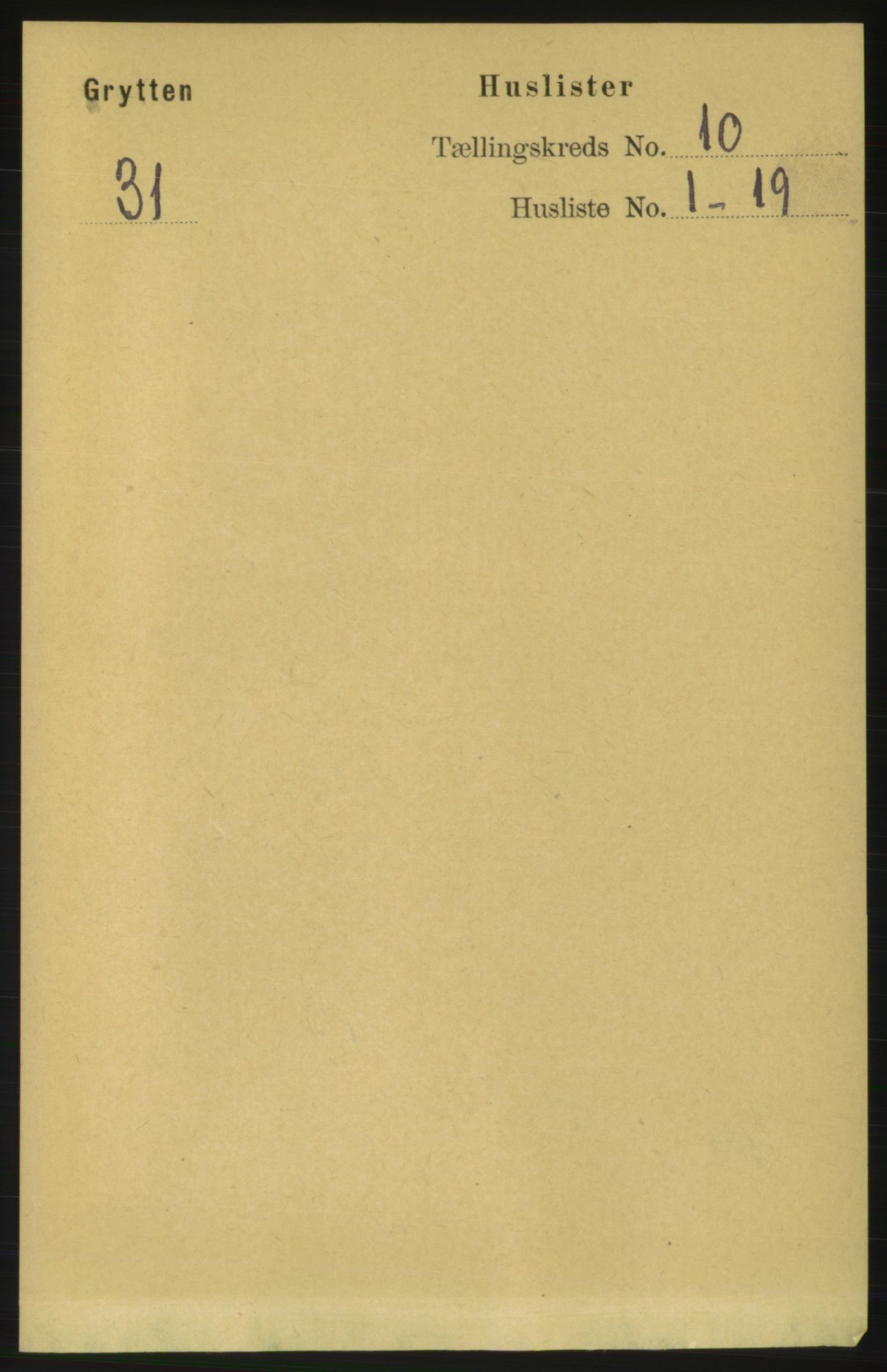 RA, Folketelling 1891 for 1539 Grytten herred, 1891, s. 3597
