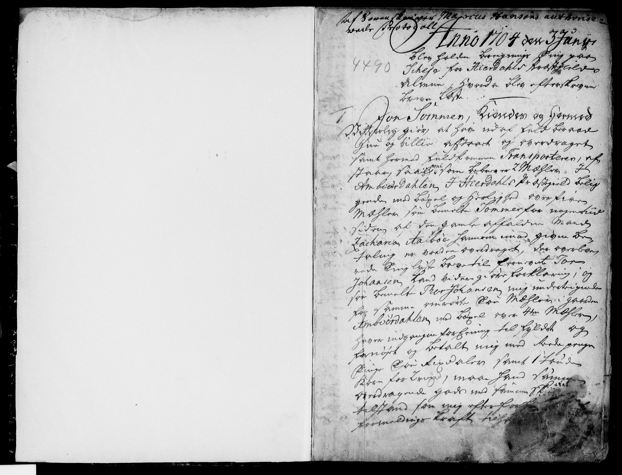 Vest-Telemark sorenskriveri, AV/SAKO-A-134/G/Ga/Gaa/L0005b: Pantebok nr. I 5b, 1704-1756