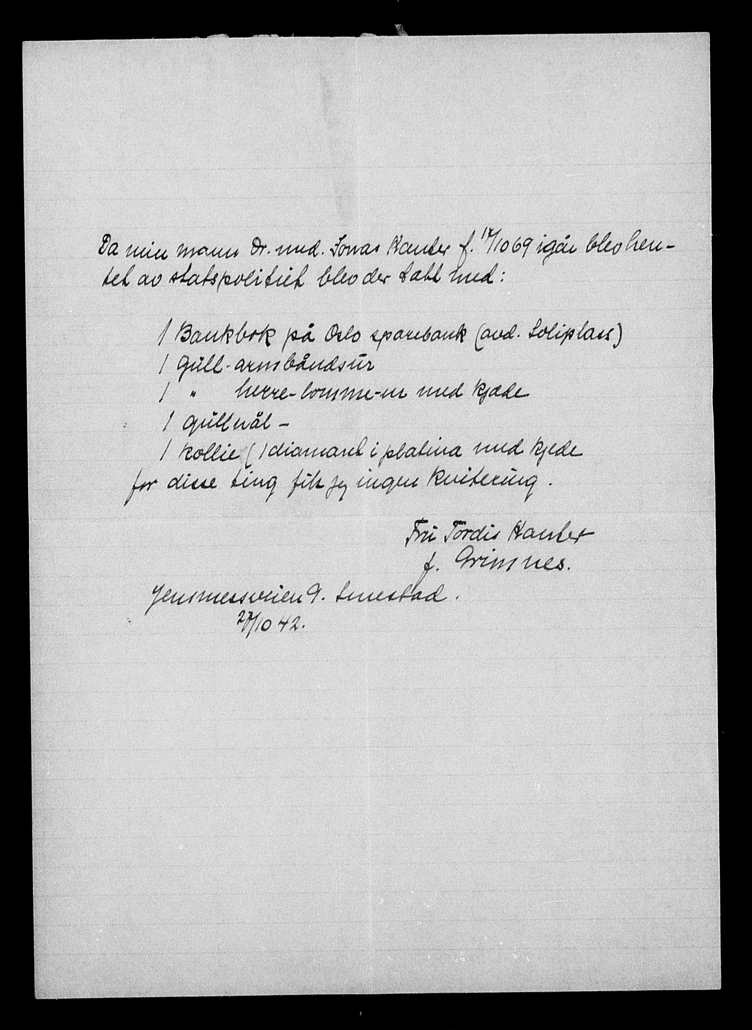 Justisdepartementet, Tilbakeføringskontoret for inndratte formuer, AV/RA-S-1564/H/Hc/Hcc/L0949: --, 1945-1947, s. 28