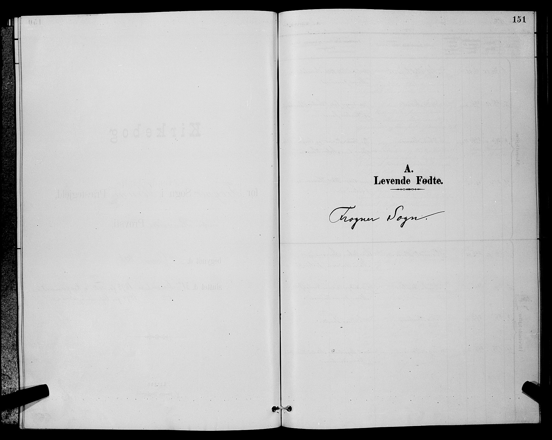 Sørum prestekontor Kirkebøker, SAO/A-10303/G/Ga/L0005: Klokkerbok nr. I 5.2, 1886-1894, s. 151