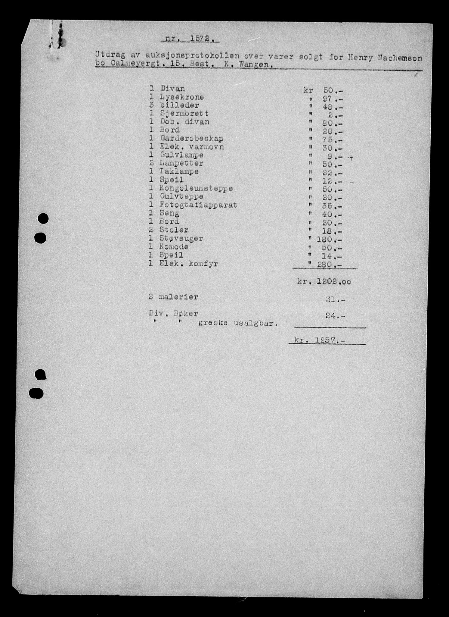 Justisdepartementet, Tilbakeføringskontoret for inndratte formuer, AV/RA-S-1564/H/Hc/Hcc/L0967: --, 1945-1947, s. 79