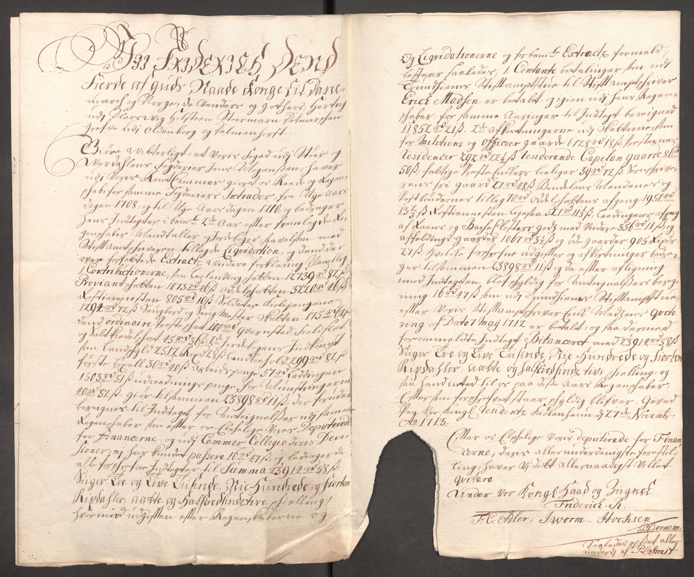 Rentekammeret inntil 1814, Reviderte regnskaper, Fogderegnskap, RA/EA-4092/R62/L4199: Fogderegnskap Stjørdal og Verdal, 1709, s. 273