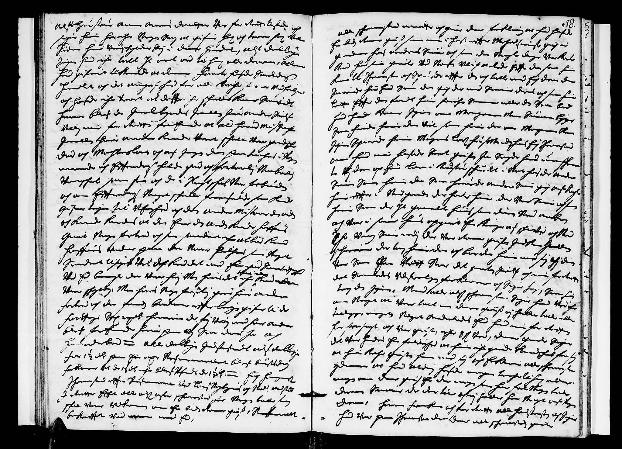 Hedemarken sorenskriveri, AV/SAH-TING-034/G/Gb/L0027: Tingbok, 1699-1700, s. 57b-58a