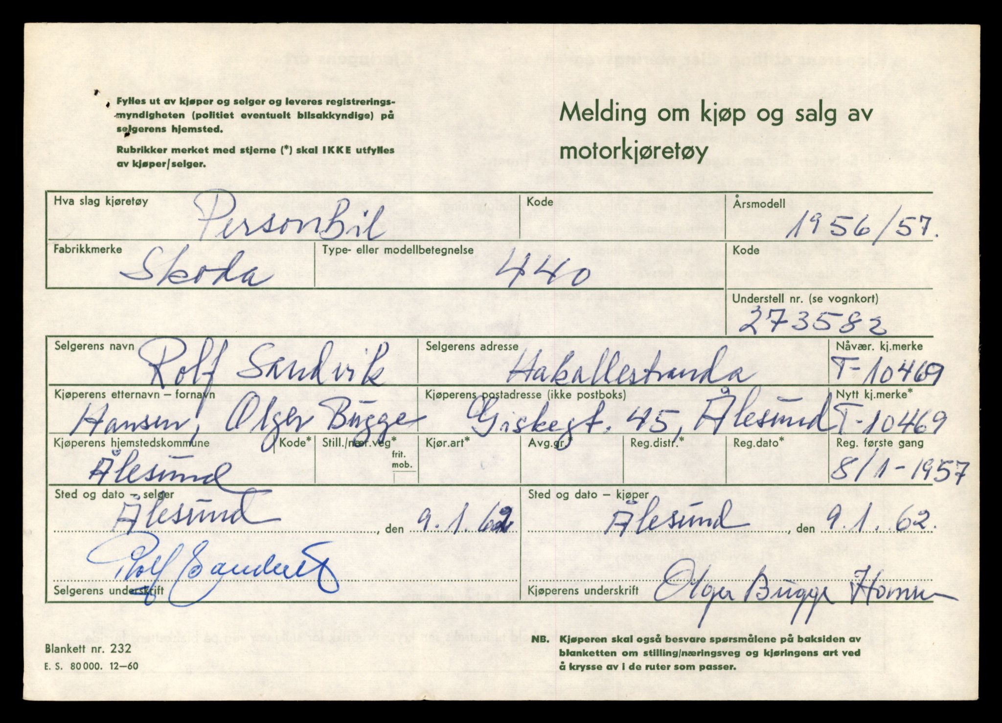 Møre og Romsdal vegkontor - Ålesund trafikkstasjon, AV/SAT-A-4099/F/Fe/L0020: Registreringskort for kjøretøy T 10351 - T 10470, 1927-1998, s. 3189