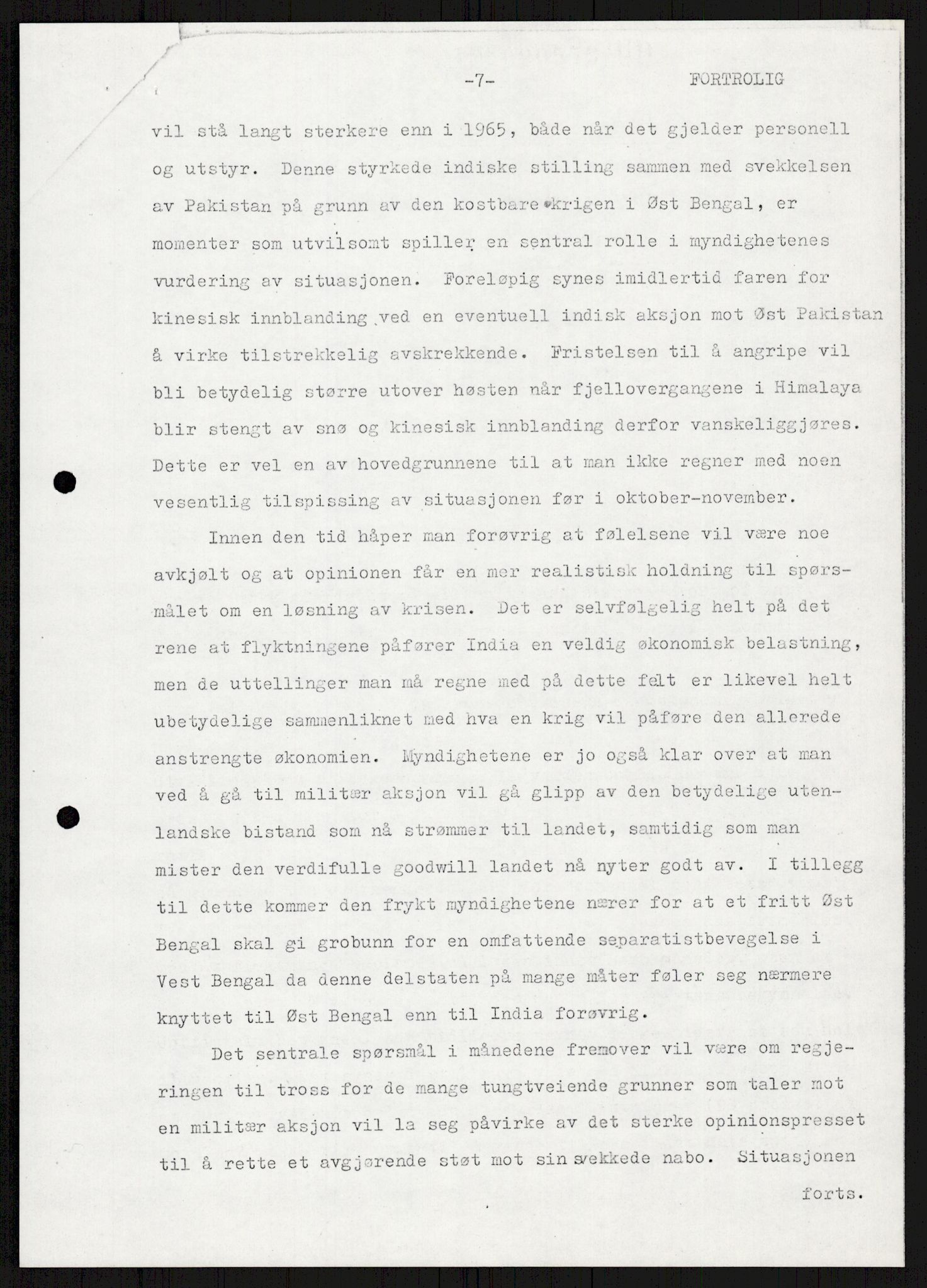 Utenriksdepartementet, hovedarkiv, AV/RA-S-6794/D/Db/Dba/L0776/0003: Verdenspolitikk. Fremmede staters politikk (G.L.) / Israel: Politikk (2 mapper), 1970-1972, s. 106