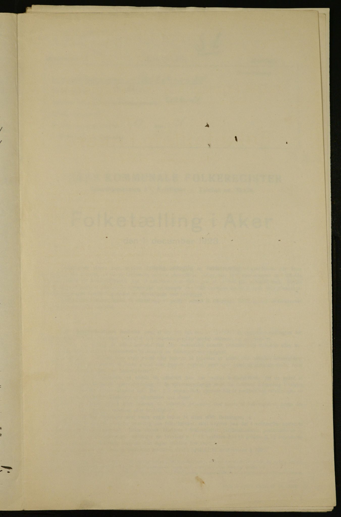 , Kommunal folketelling 1.12.1923 for Aker, 1923, s. 14547