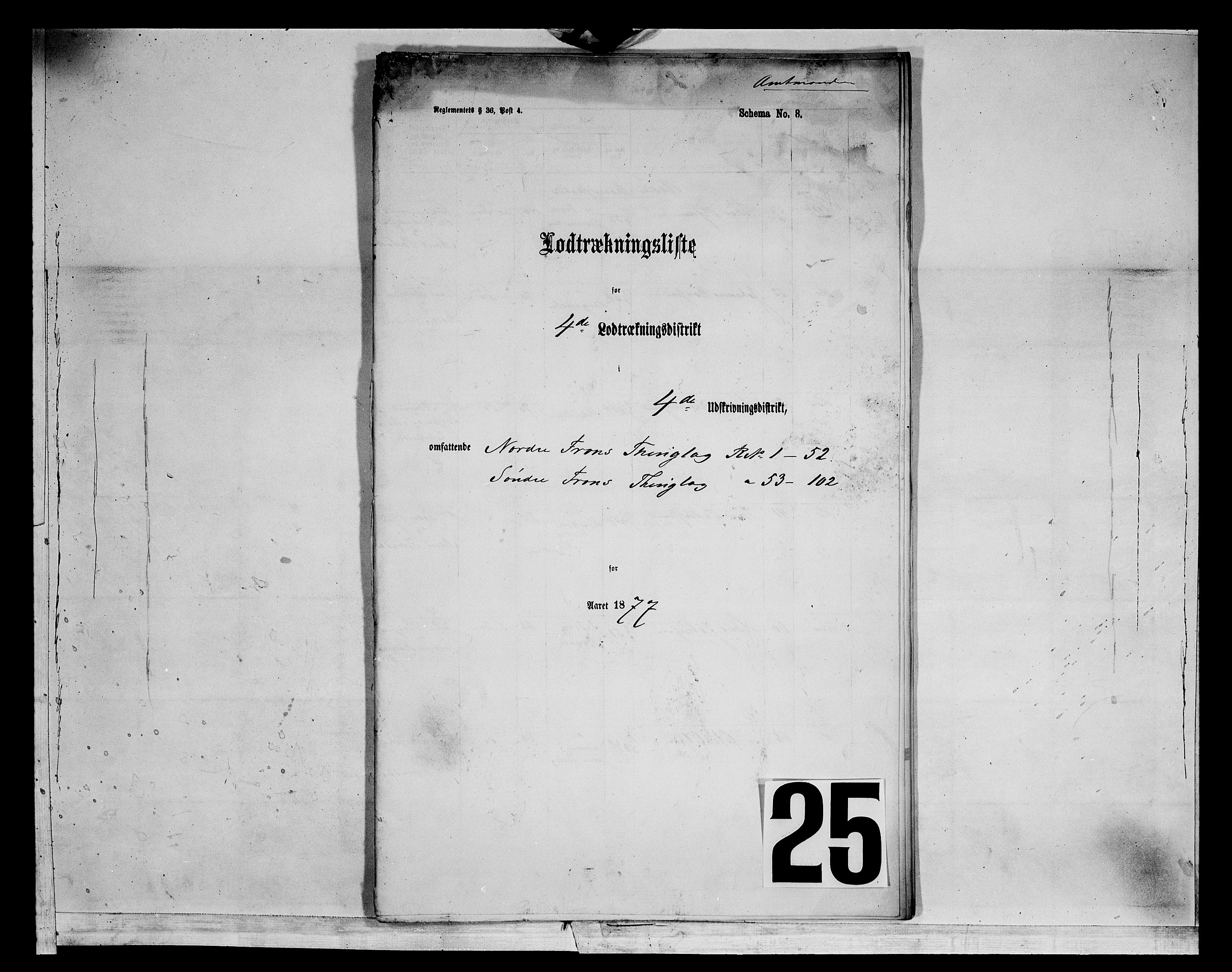 Fylkesmannen i Oppland, SAH/FYO-002/1/K/Kg/L1174: Fron, Nordre og Søndre Fron, Vågå, 1860-1879, s. 286