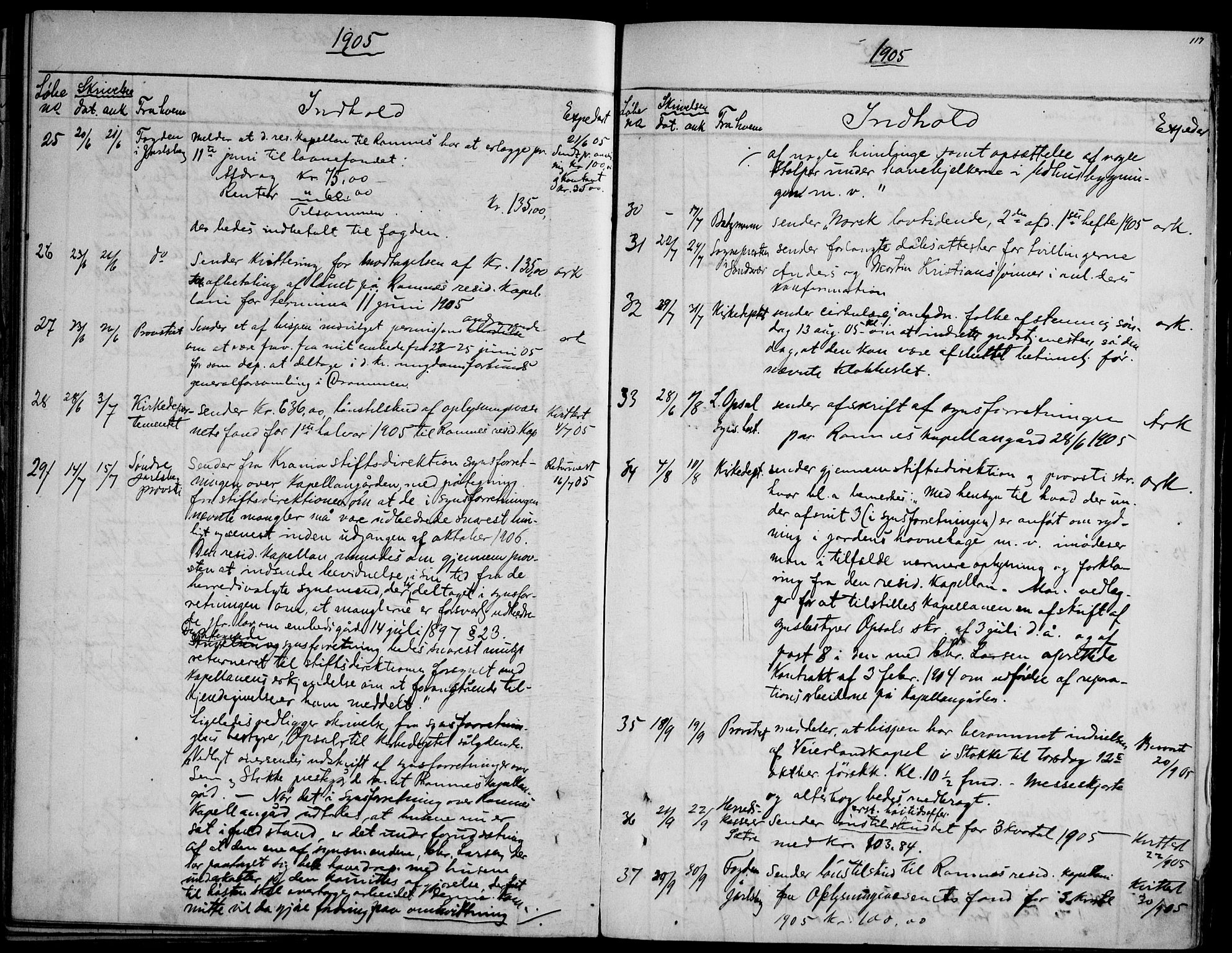 Ramnes kirkebøker, AV/SAKO-A-314/F/Fd/L0001: Residerende kapellans bok nr. IV 1, 1851-1905, s. 117