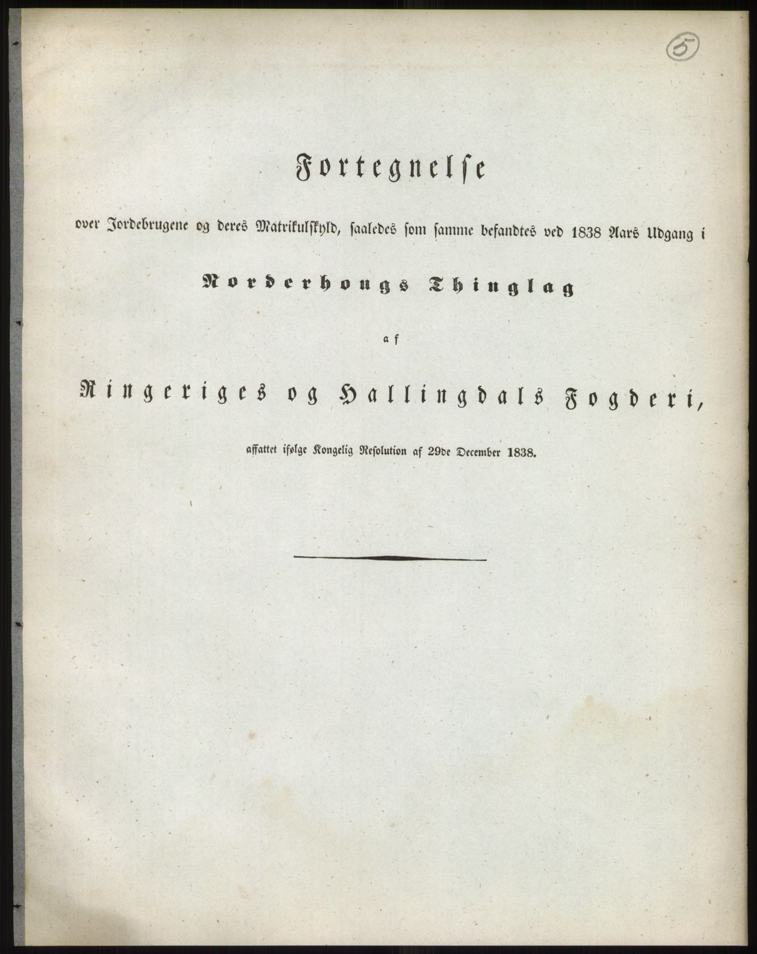 Andre publikasjoner, PUBL/PUBL-999/0002/0005: Bind 5 - Buskerud amt, 1838, s. 9