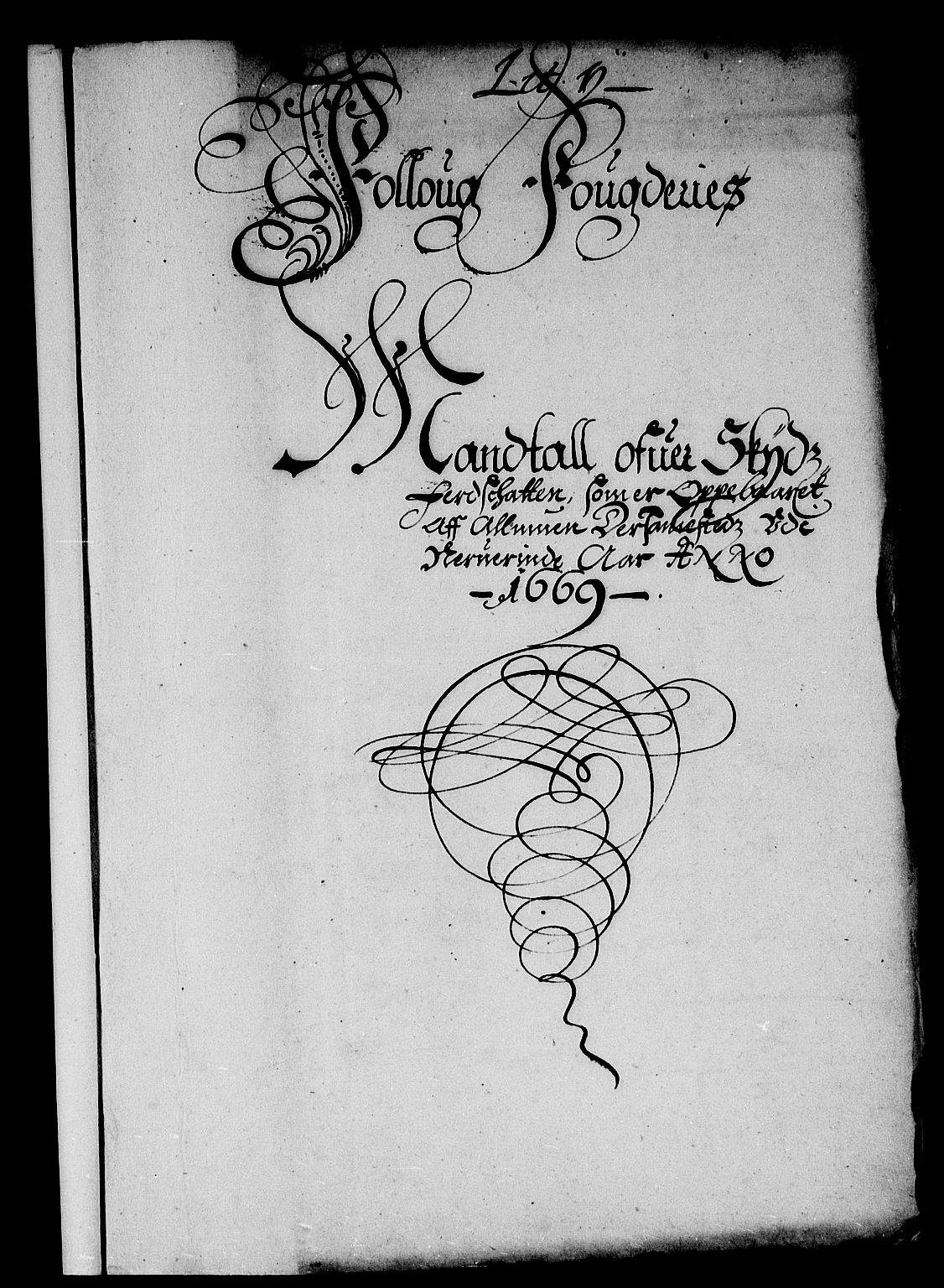 Rentekammeret inntil 1814, Reviderte regnskaper, Stiftamtstueregnskaper, Landkommissariatet på Akershus og Akershus stiftamt, AV/RA-EA-5869/R/Rb/L0057: Akershus stiftamt, 1669